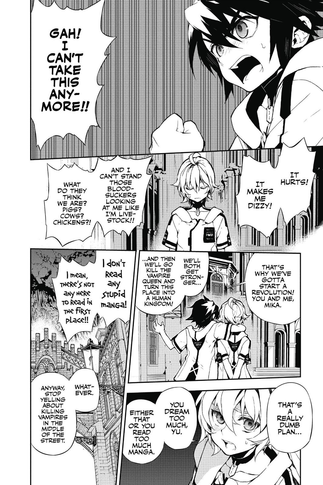 Seraph of the End - Vampire Reign Chapter 1 - Page 14