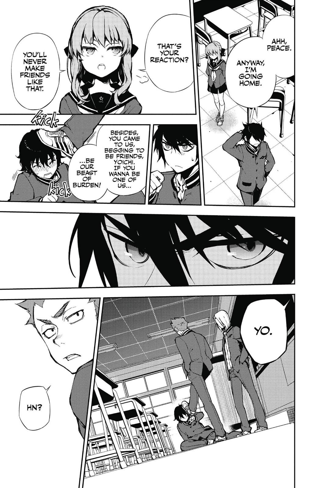 Seraph of the End - Vampire Reign Chapter 2 - Page 23