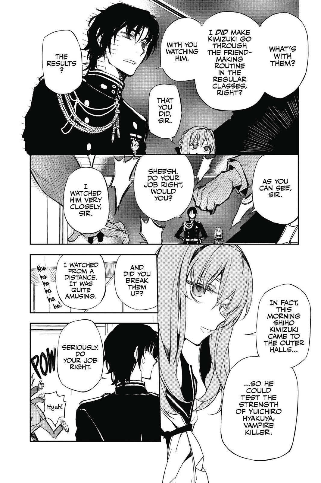 Seraph of the End - Vampire Reign Chapter 4 - Page 23
