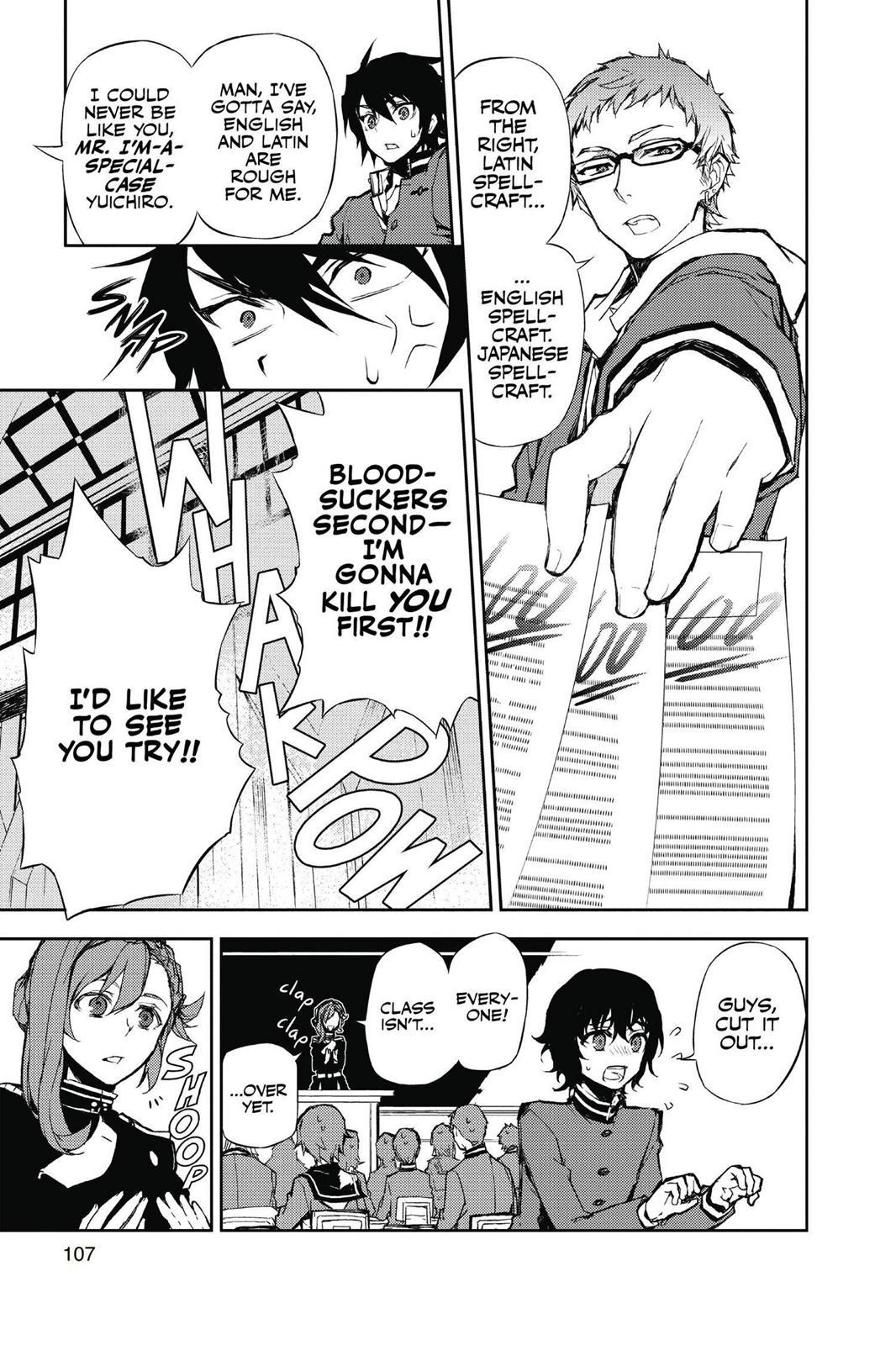 Seraph of the End - Vampire Reign Chapter 6 - Page 9