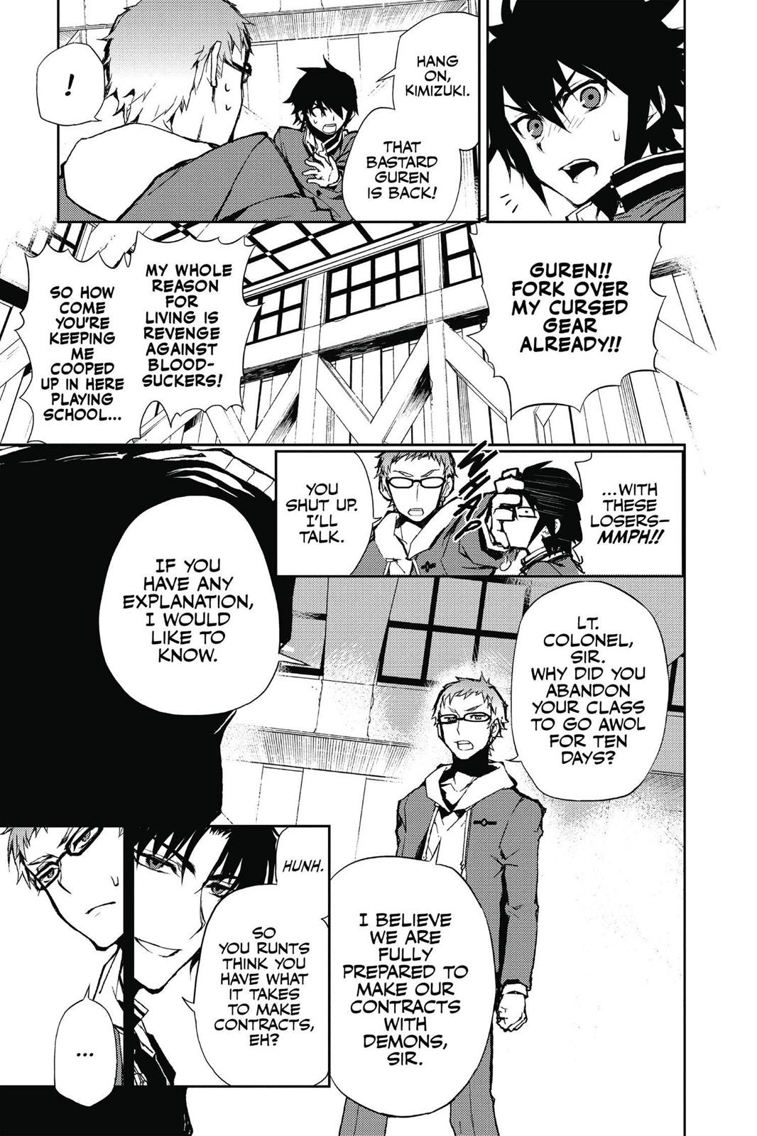 Seraph of the End - Vampire Reign Chapter 6 - Page 11