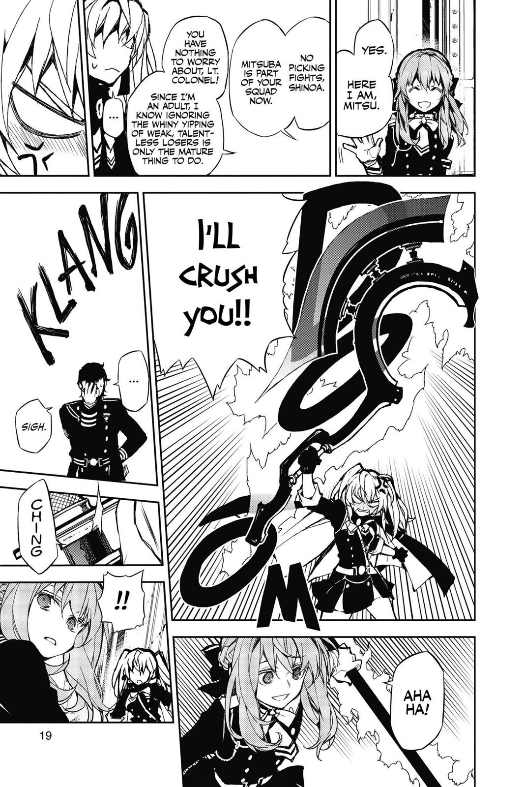 Seraph of the End - Vampire Reign Chapter 8 - Page 19