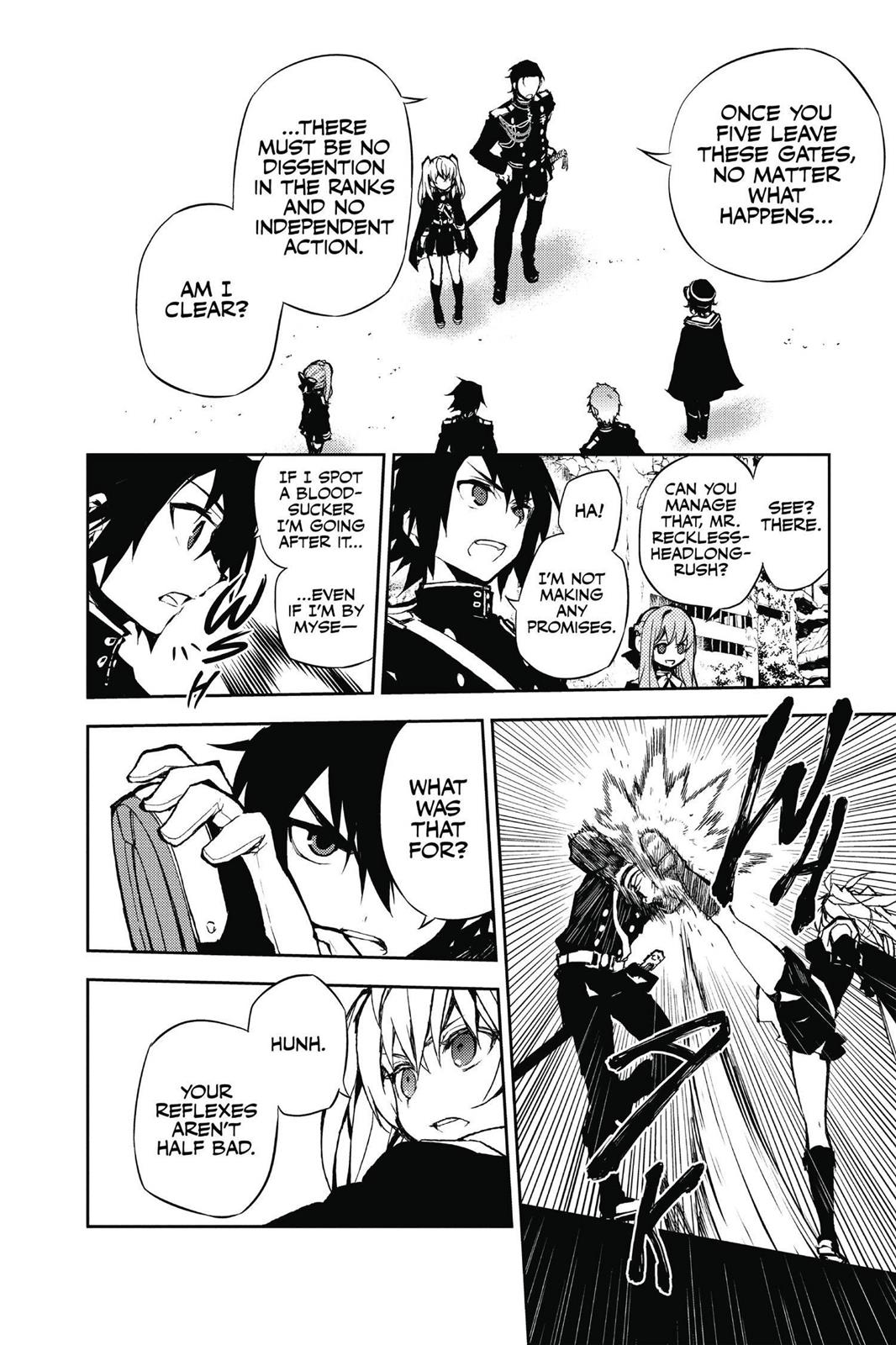 Seraph of the End - Vampire Reign Chapter 8 - Page 22