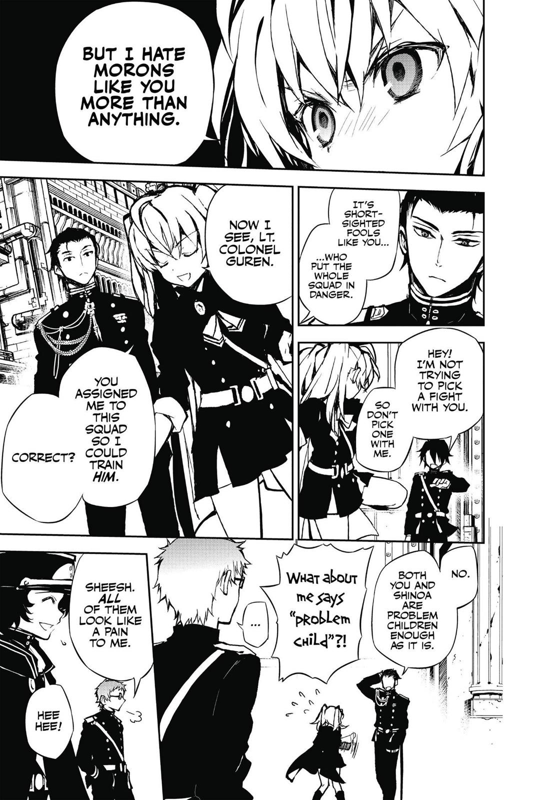 Seraph of the End - Vampire Reign Chapter 8 - Page 23