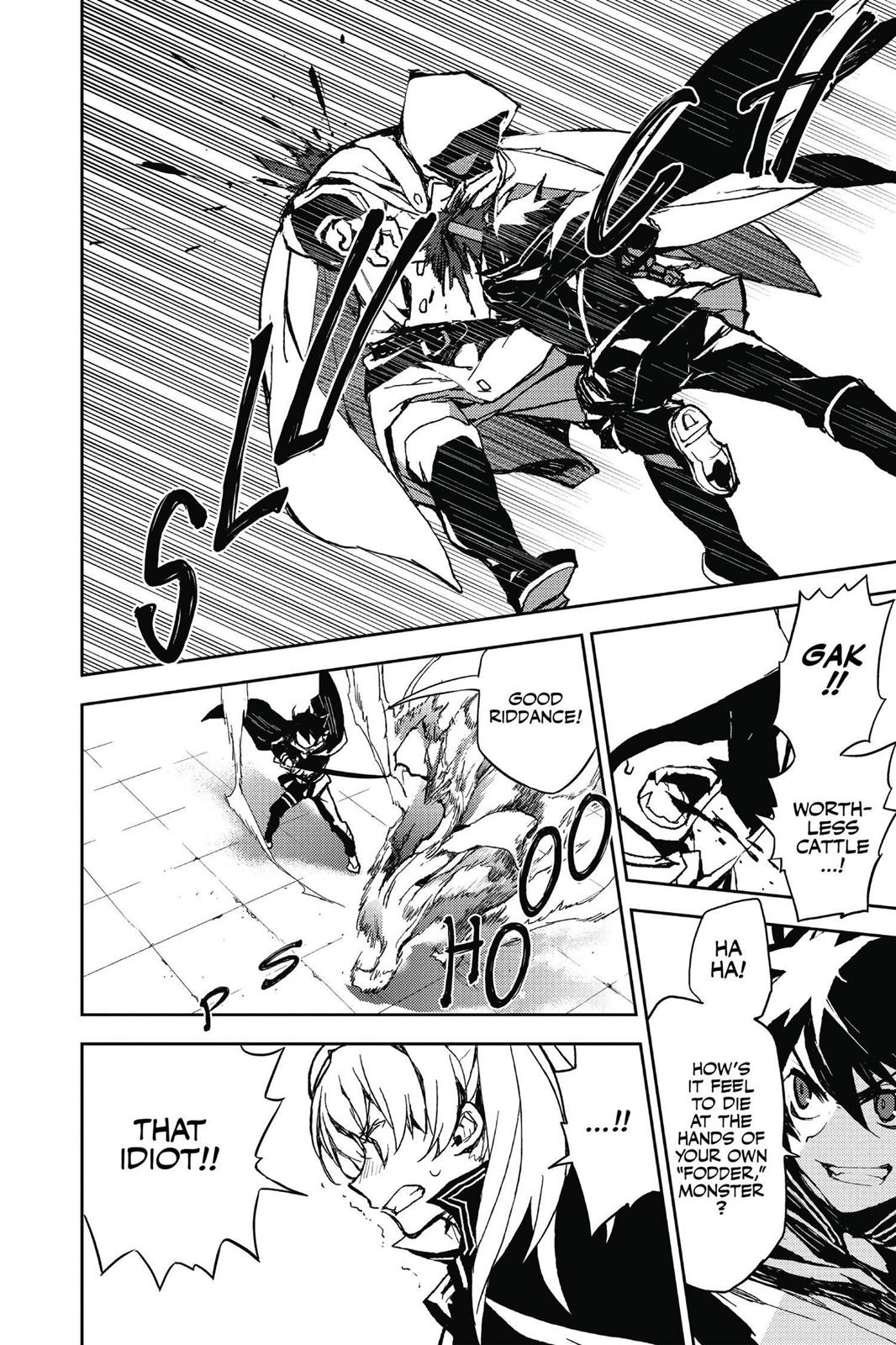 Seraph of the End - Vampire Reign Chapter 9 - Page 22