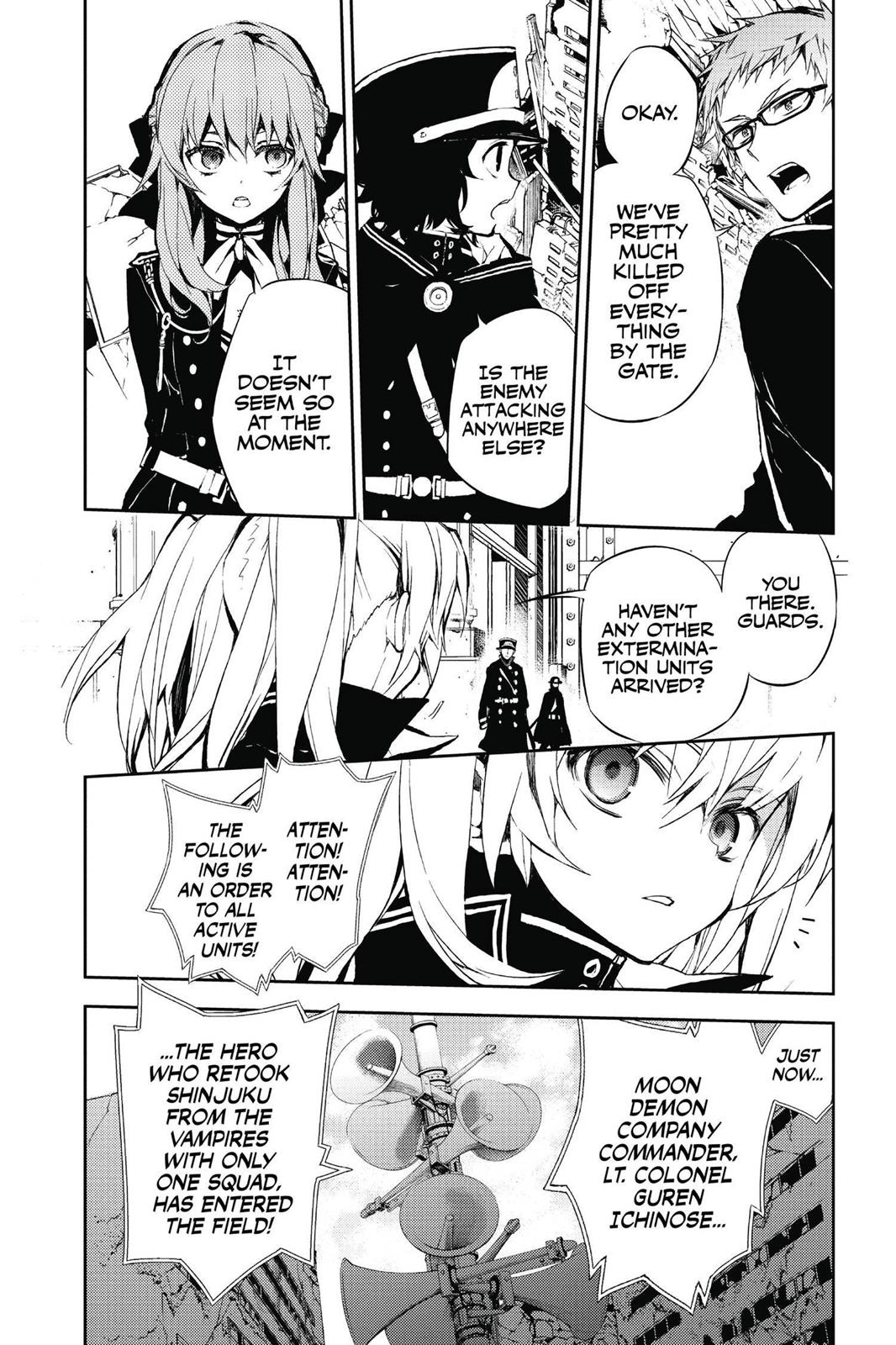 Seraph of the End - Vampire Reign Chapter 11 - Page 40