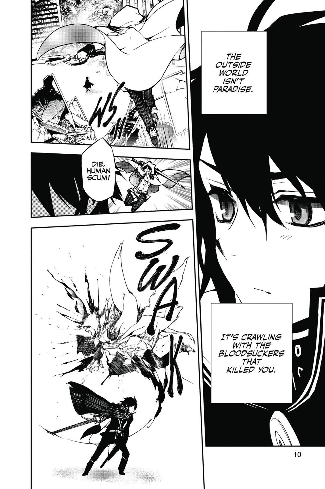 Seraph of the End - Vampire Reign Chapter 12 - Page 10
