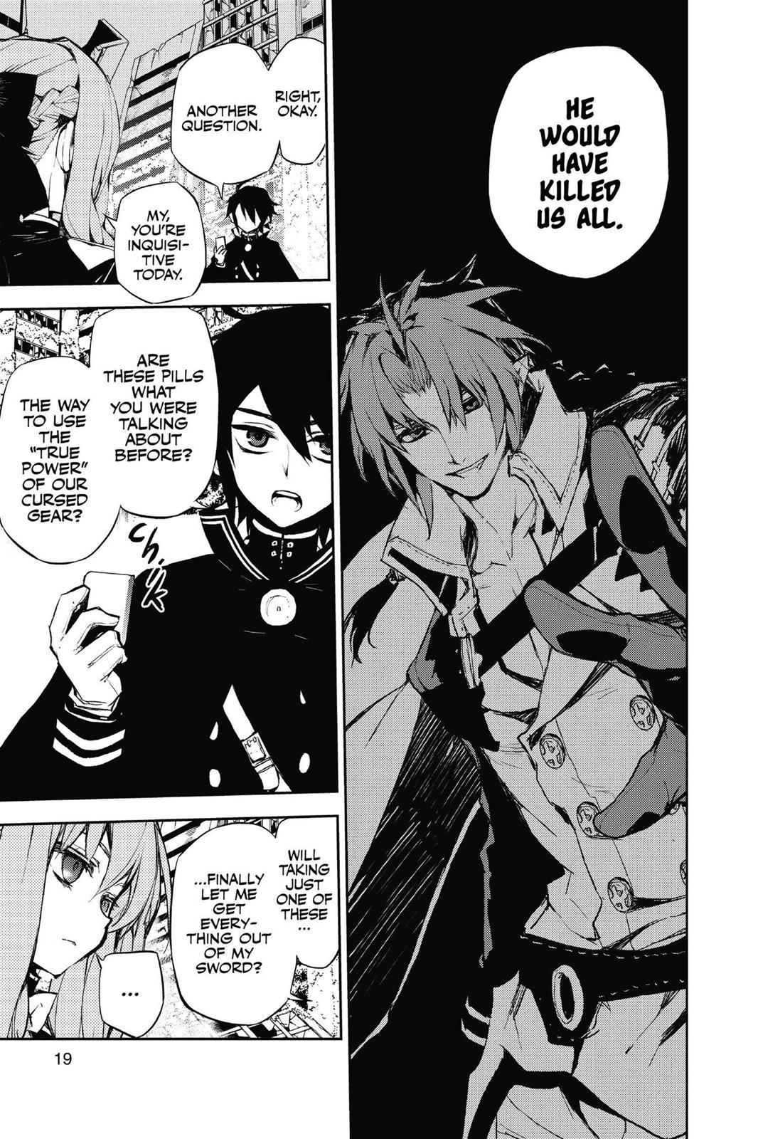 Seraph of the End - Vampire Reign Chapter 12 - Page 19