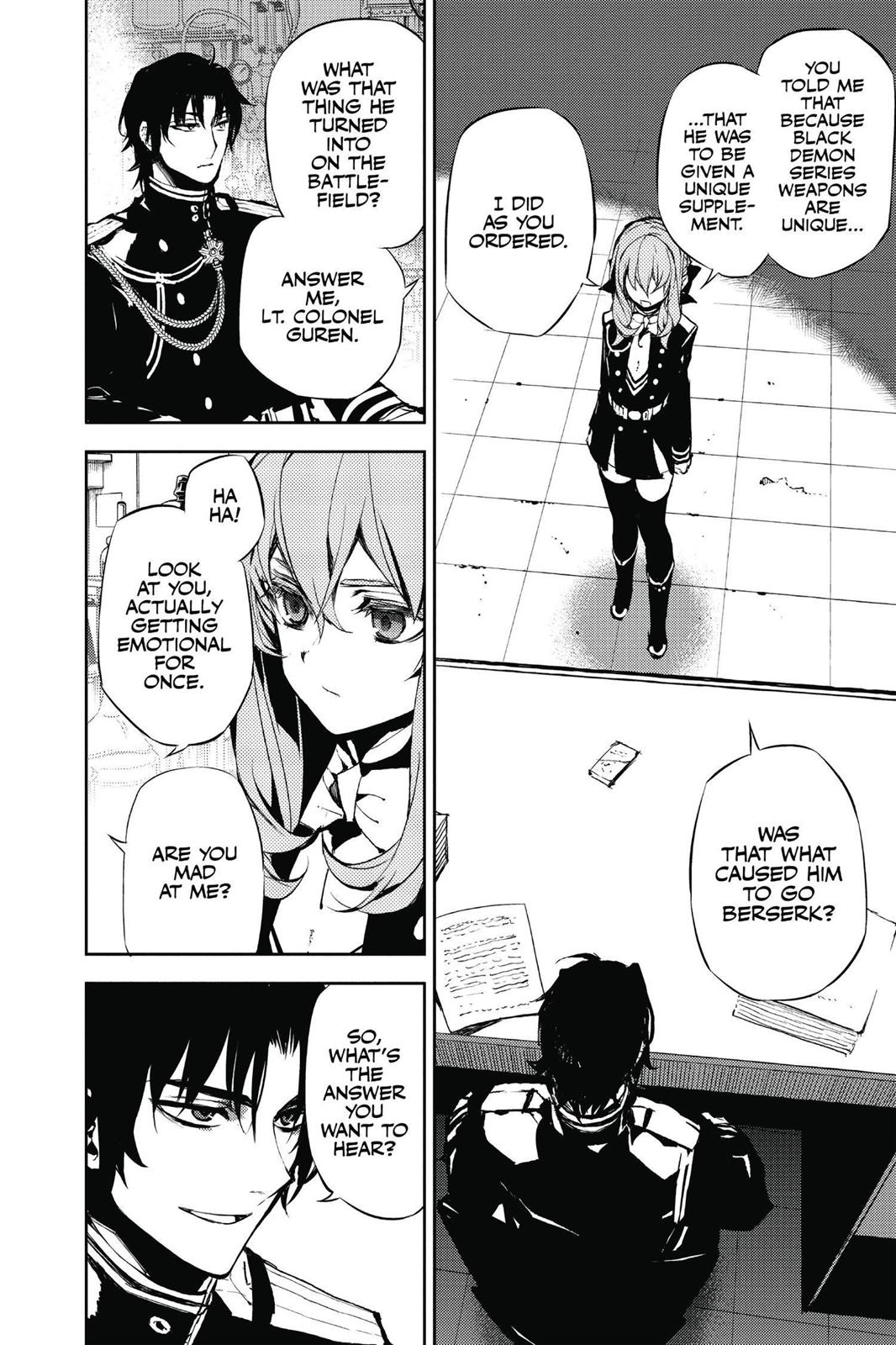 Seraph of the End - Vampire Reign Chapter 14 - Page 36