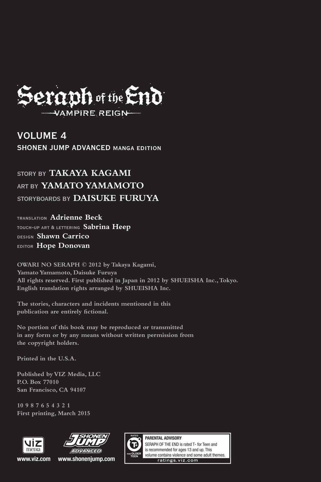Seraph of the End - Vampire Reign Chapter 15 - Page 45