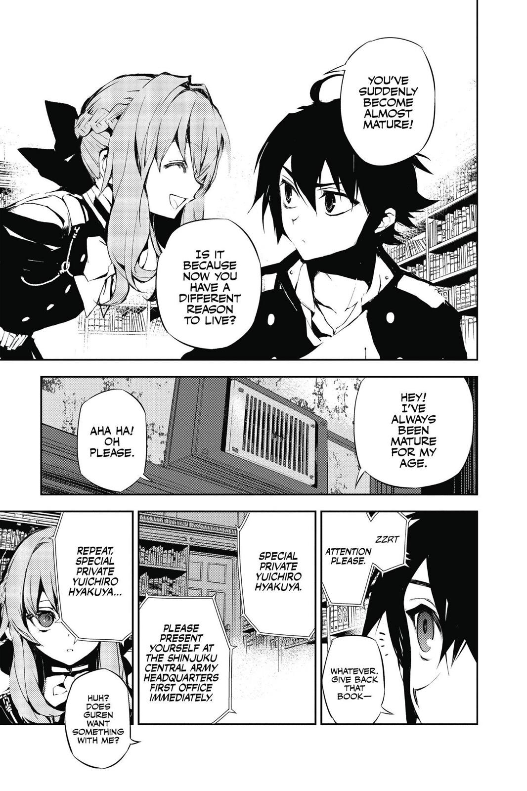 Seraph of the End - Vampire Reign Chapter 16 - Page 17