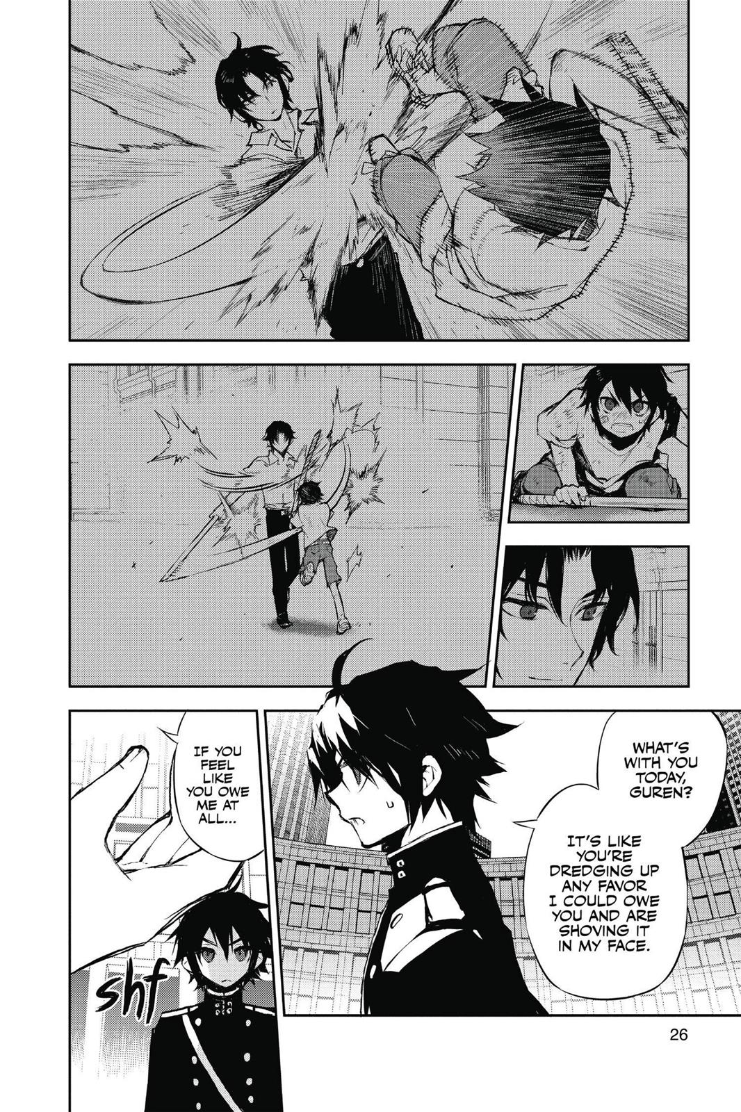 Seraph of the End - Vampire Reign Chapter 16 - Page 25