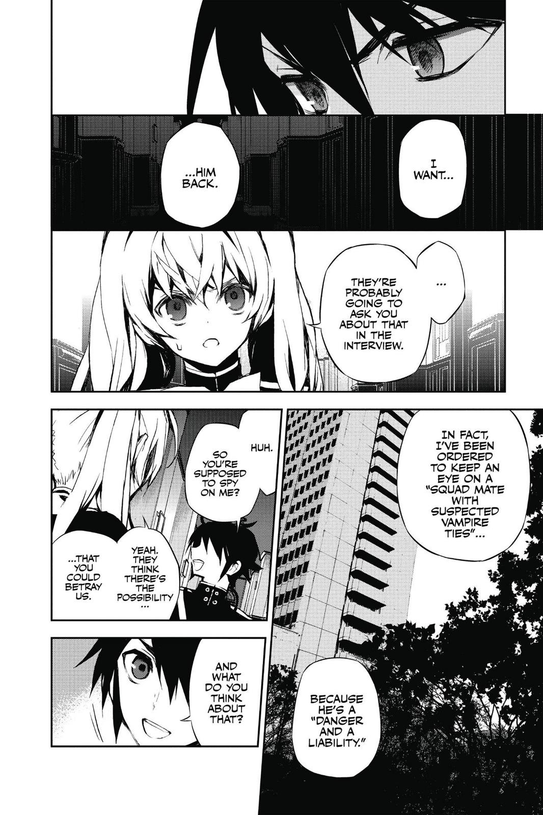 Seraph of the End - Vampire Reign Chapter 16 - Page 37