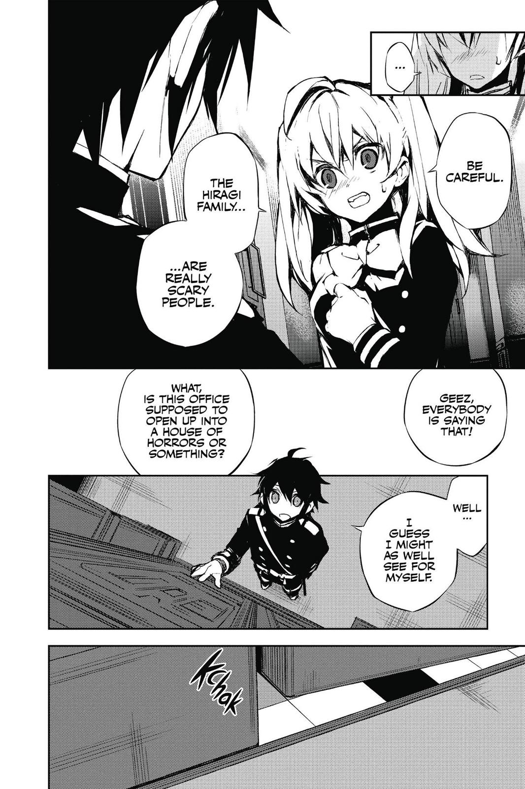 Seraph of the End - Vampire Reign Chapter 16 - Page 39