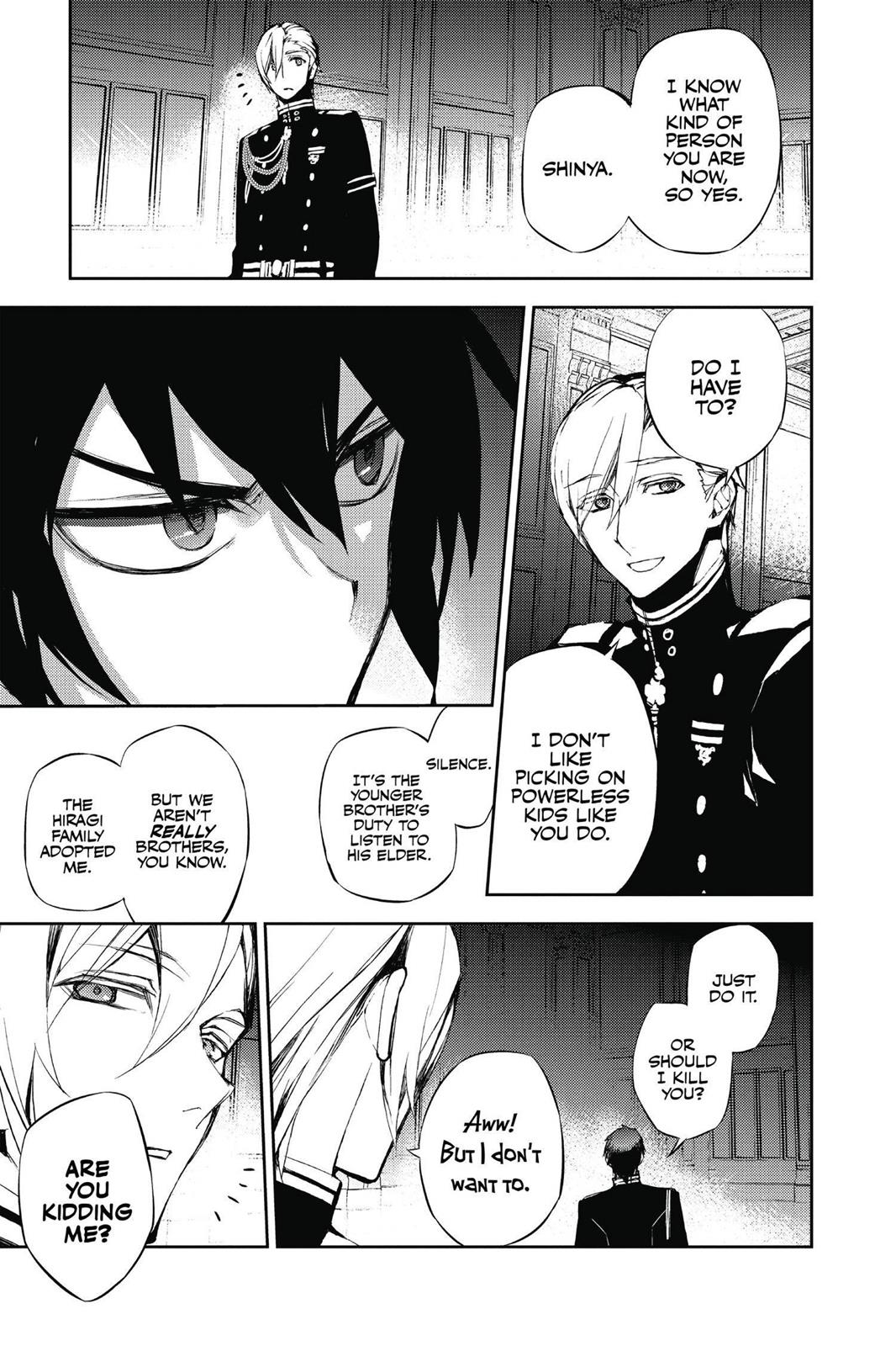 Seraph of the End - Vampire Reign Chapter 17 - Page 20