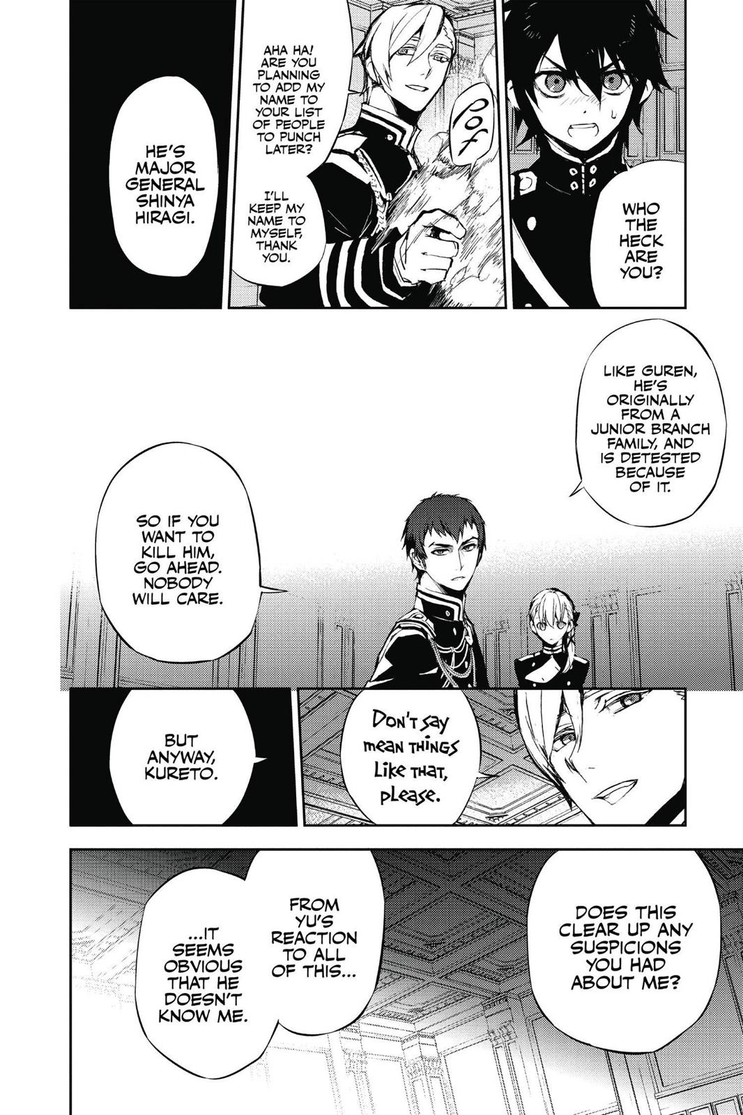 Seraph of the End - Vampire Reign Chapter 17 - Page 24