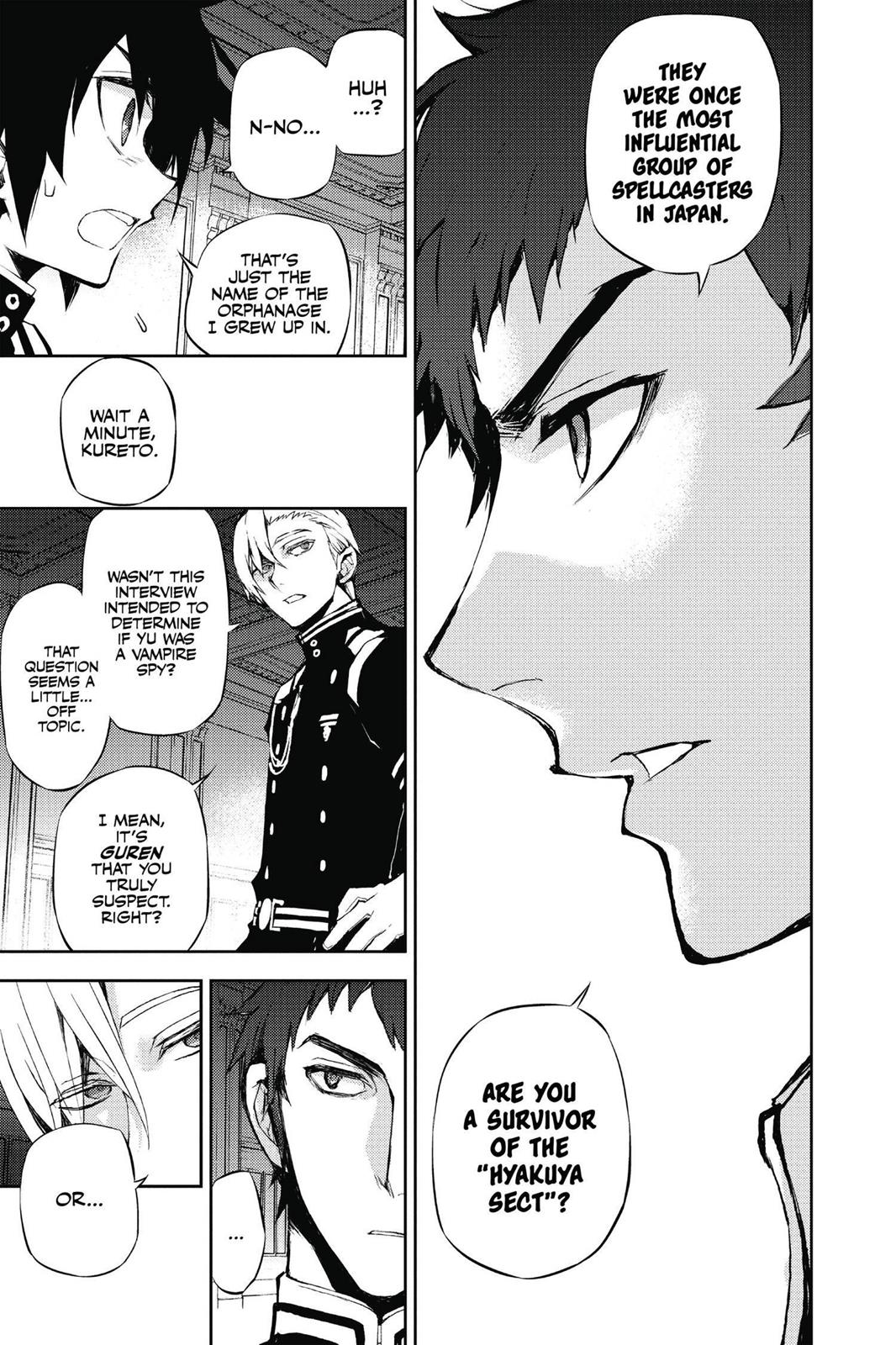 Seraph of the End - Vampire Reign Chapter 17 - Page 31