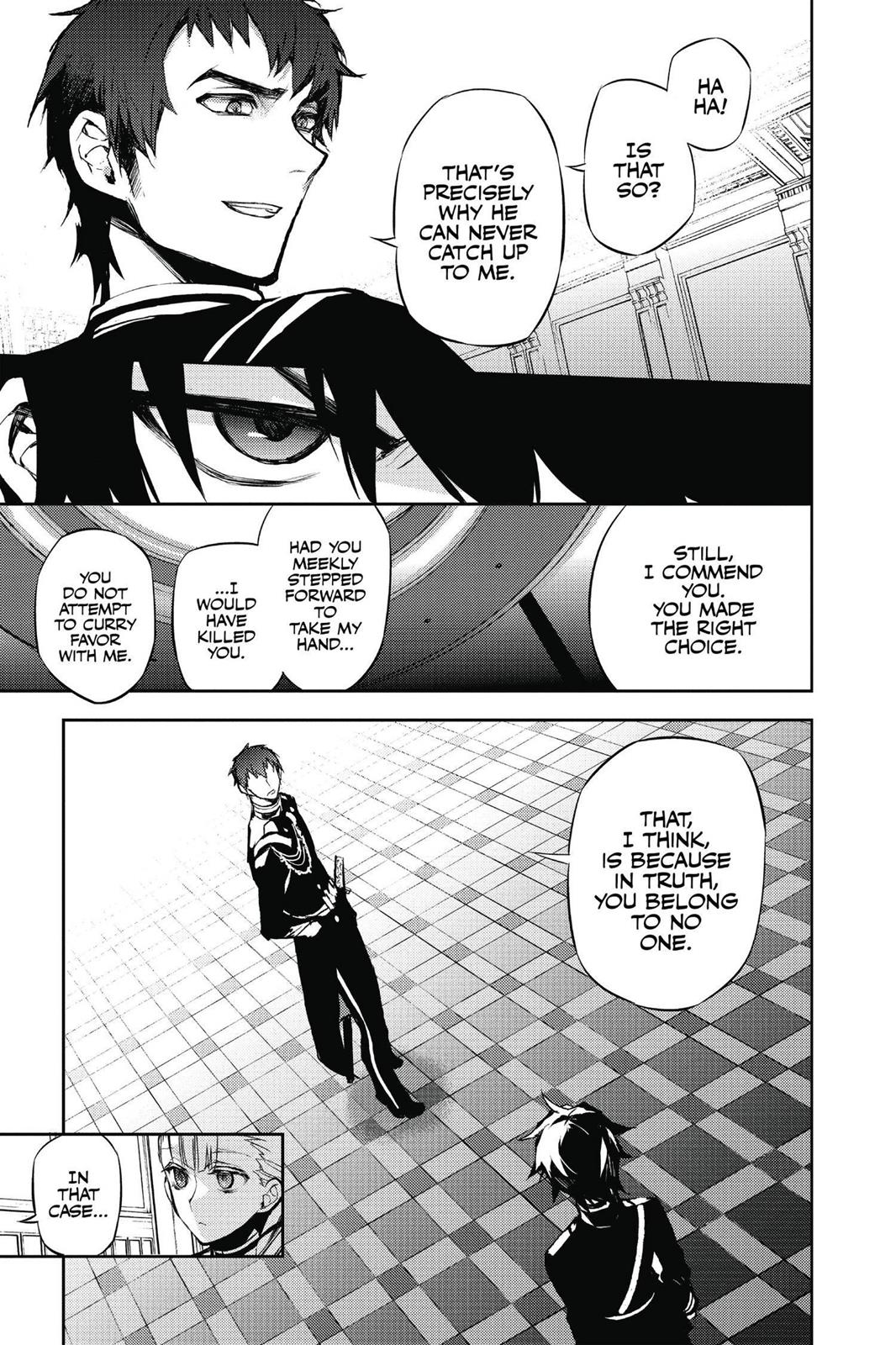 Seraph of the End - Vampire Reign Chapter 17 - Page 37