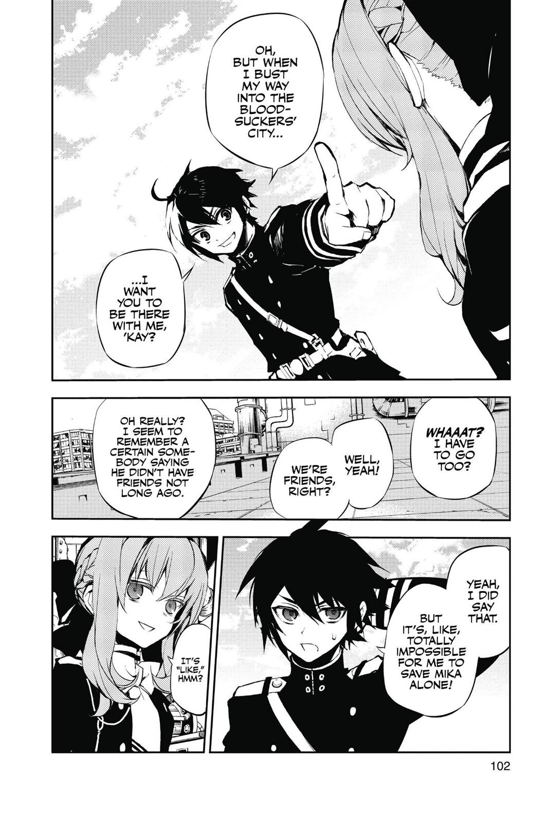 Seraph of the End - Vampire Reign Chapter 18 - Page 8
