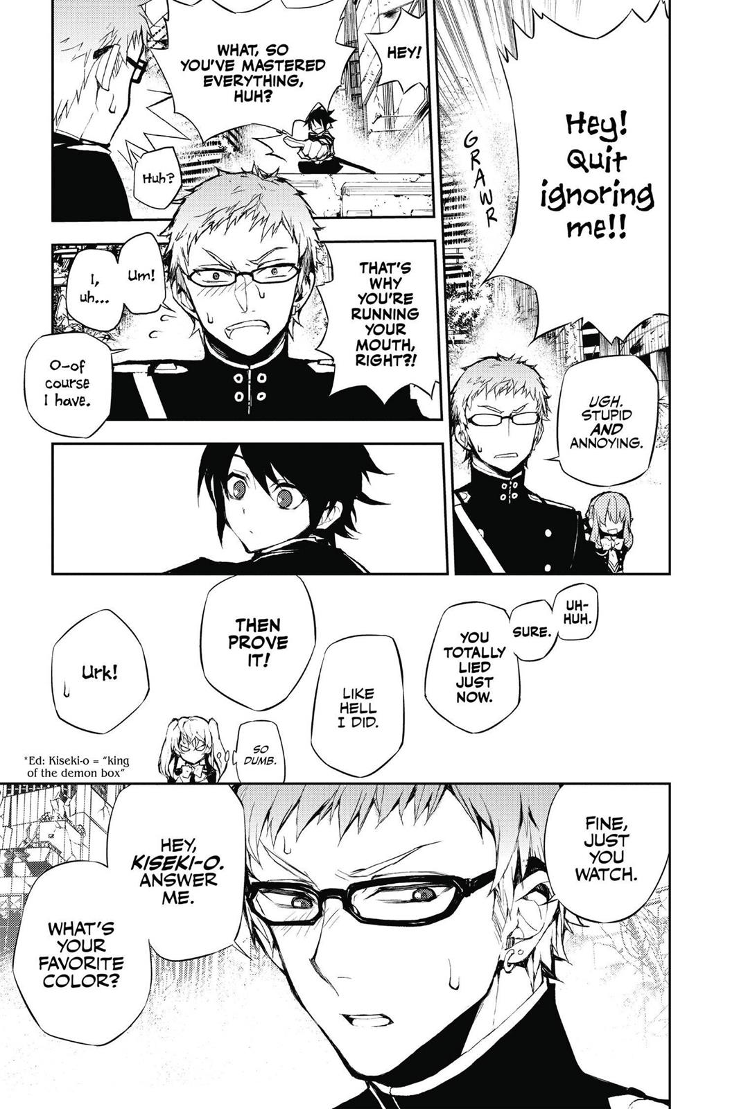 Seraph of the End - Vampire Reign Chapter 19 - Page 8