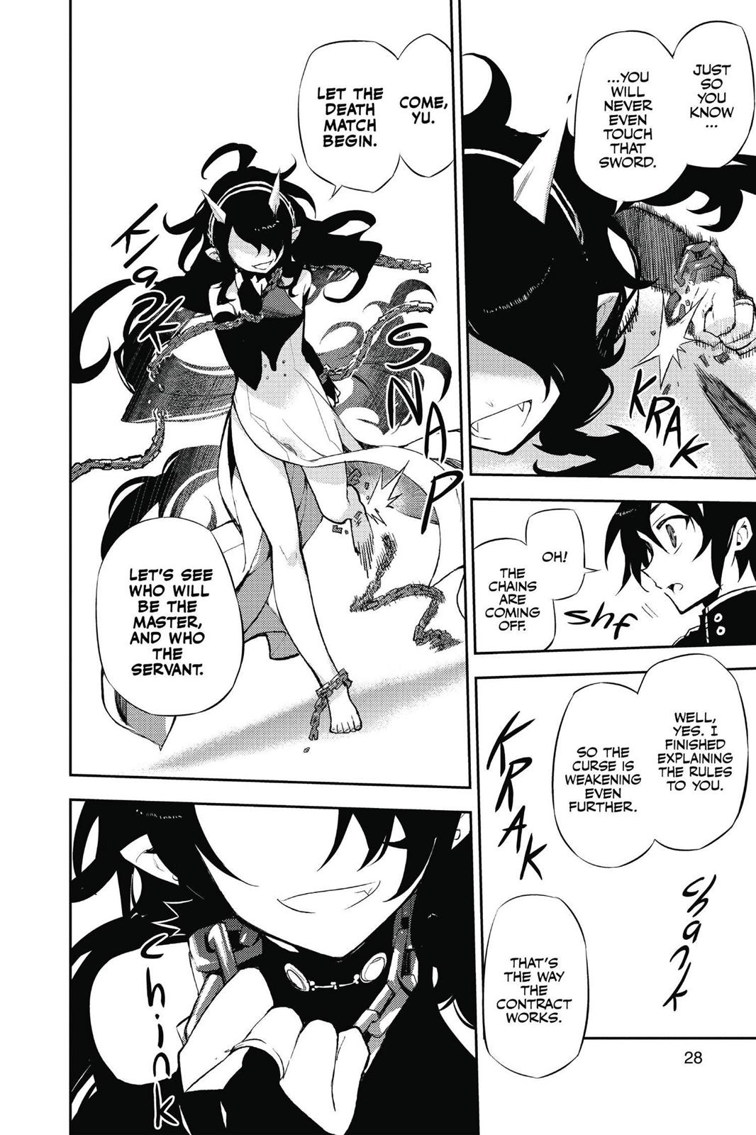 Seraph of the End - Vampire Reign Chapter 20 - Page 27