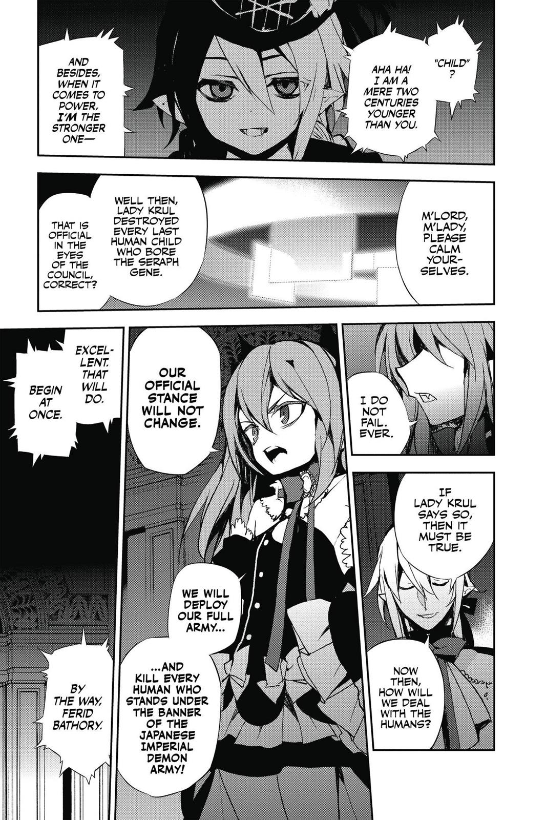 Seraph of the End - Vampire Reign Chapter 22 - Page 25