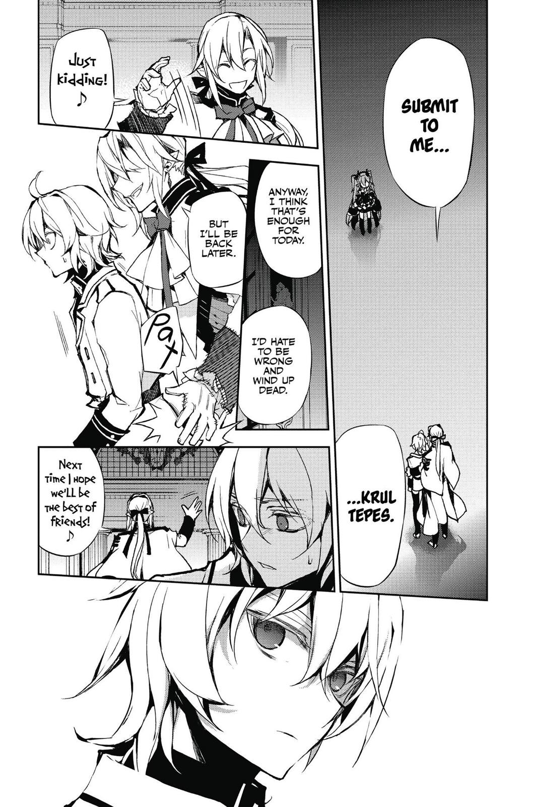 Seraph of the End - Vampire Reign Chapter 22 - Page 32
