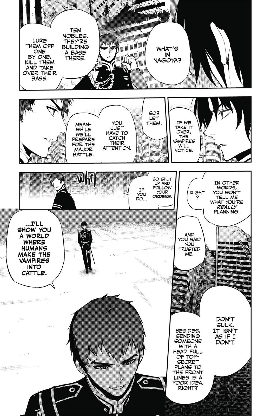 Seraph of the End - Vampire Reign Chapter 23 - Page 34