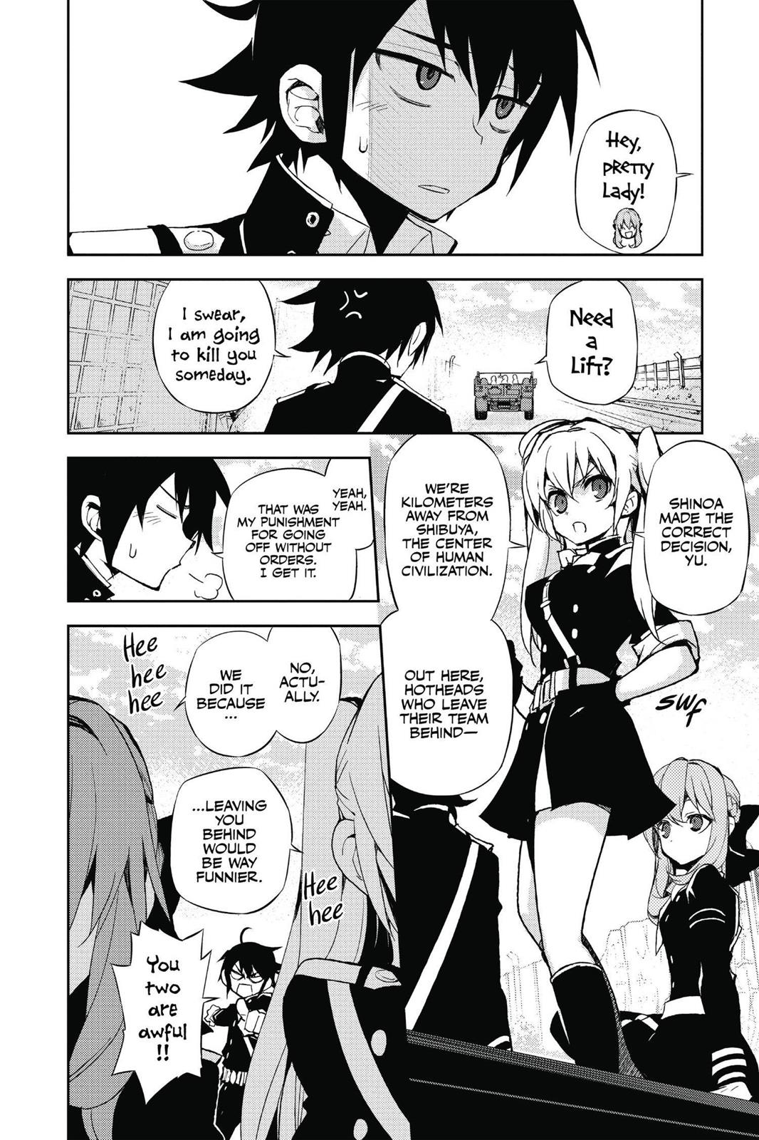Seraph of the End - Vampire Reign Chapter 24 - Page 12