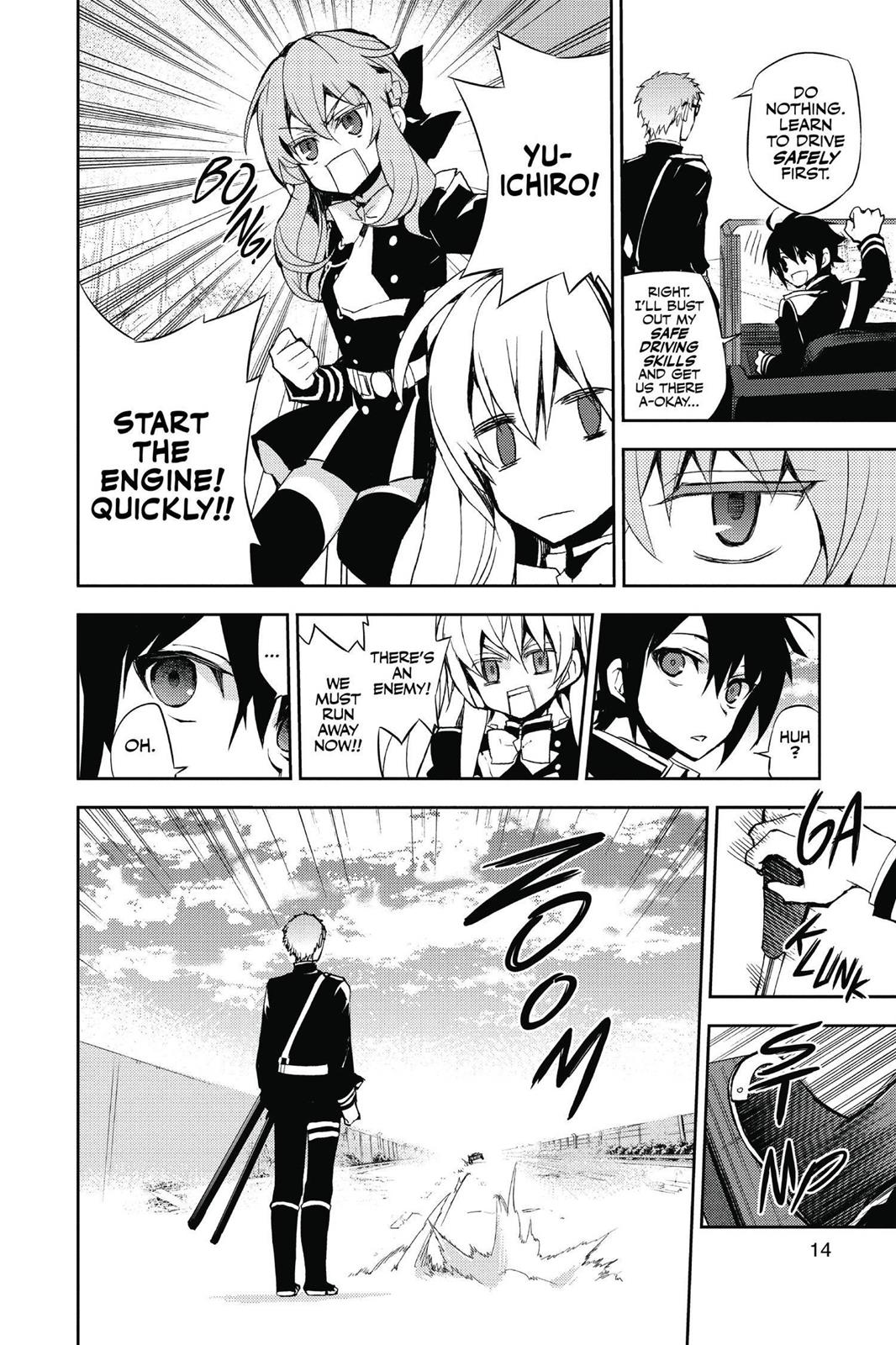 Seraph of the End - Vampire Reign Chapter 24 - Page 14