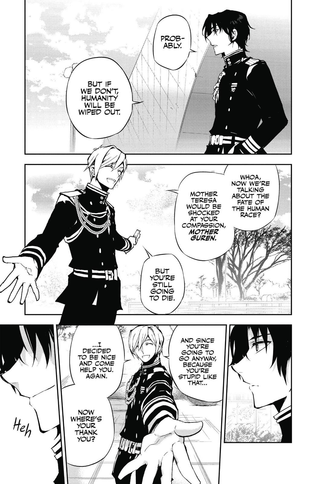 Seraph of the End - Vampire Reign Chapter 24 - Page 32
