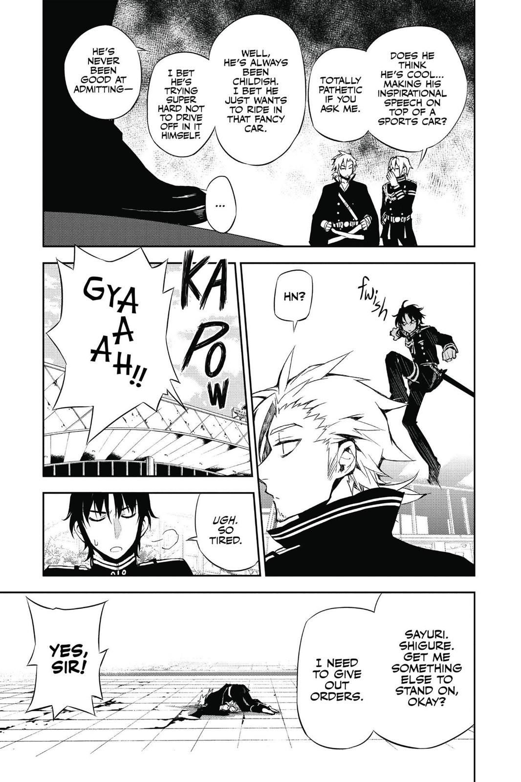 Seraph of the End - Vampire Reign Chapter 24 - Page 35