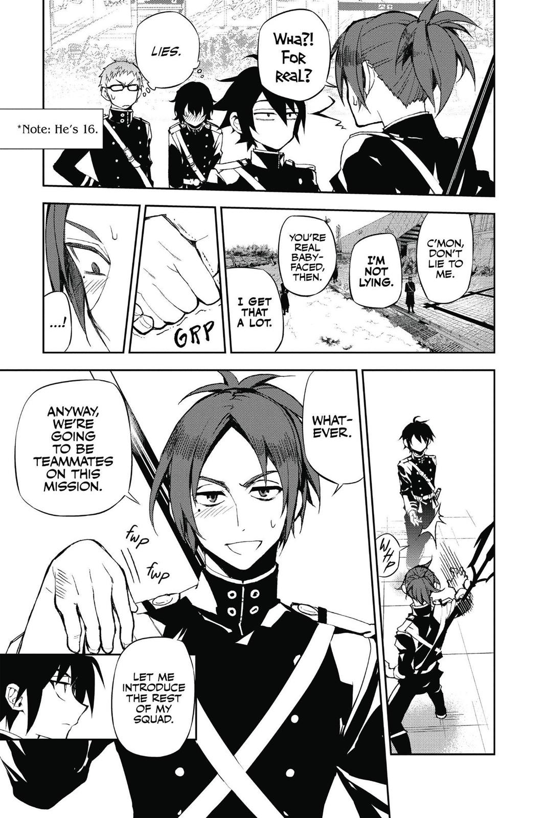 Seraph of the End - Vampire Reign Chapter 25 - Page 7