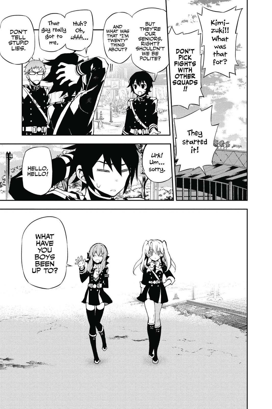 Seraph of the End - Vampire Reign Chapter 25 - Page 9