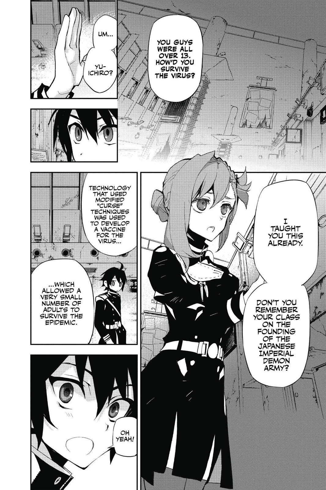 Seraph of the End - Vampire Reign Chapter 25 - Page 21