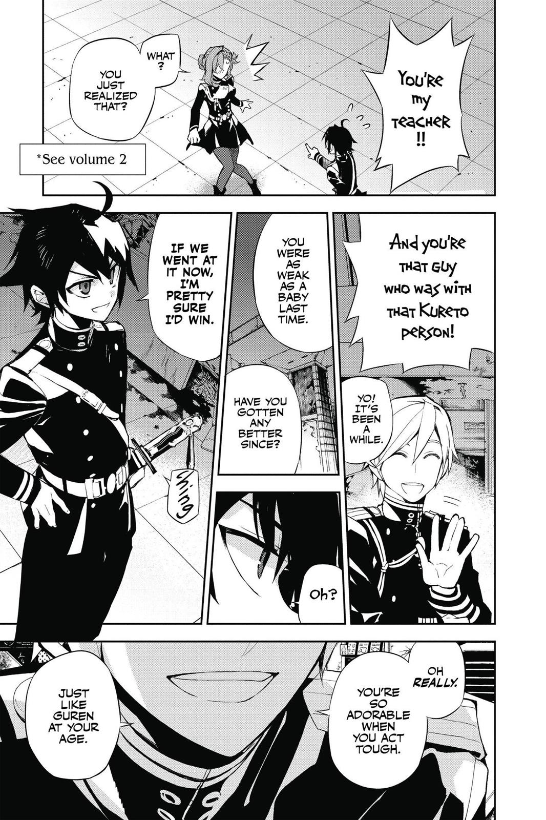 Seraph of the End - Vampire Reign Chapter 25 - Page 22
