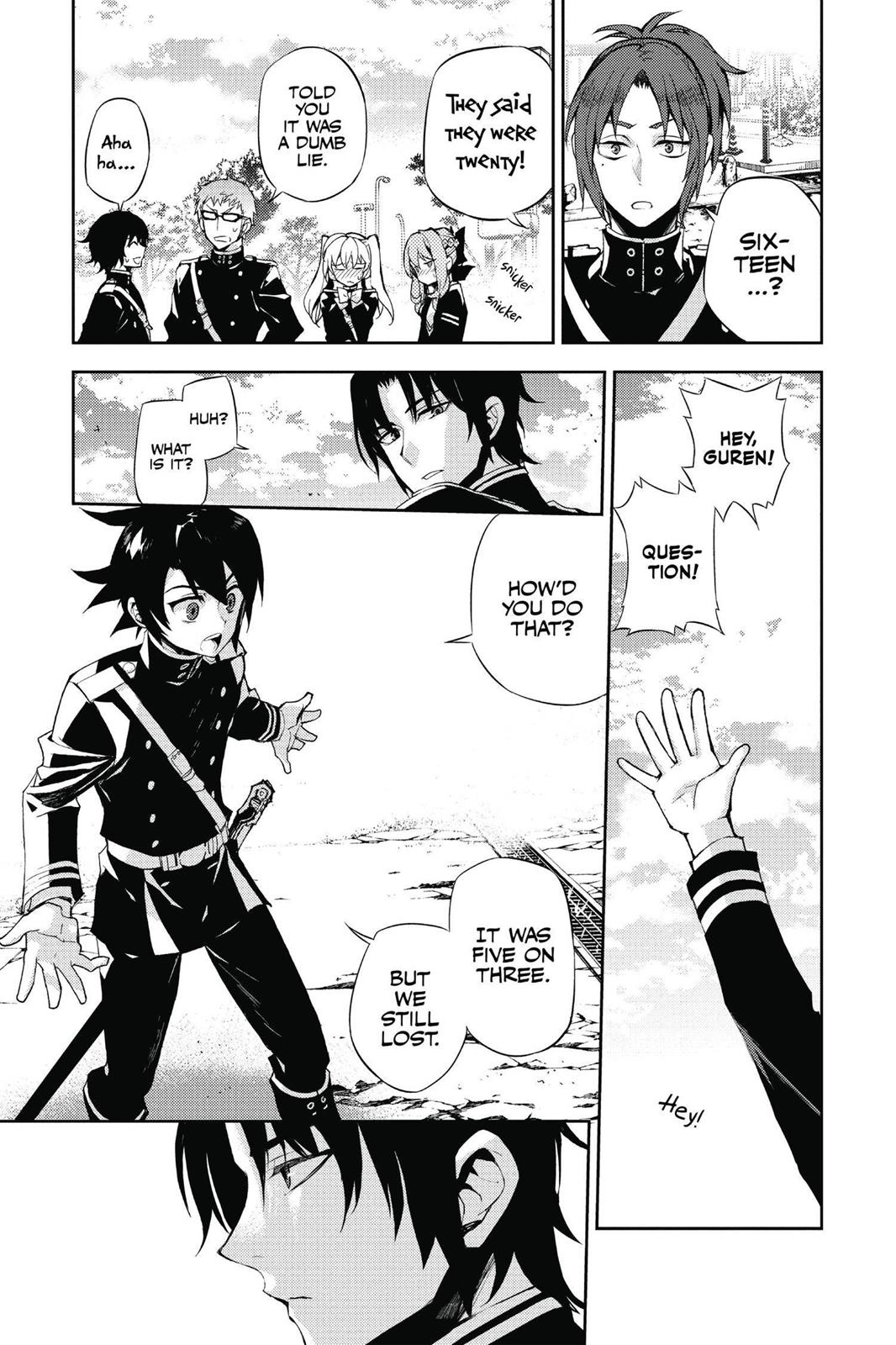 Seraph of the End - Vampire Reign Chapter 26 - Page 14
