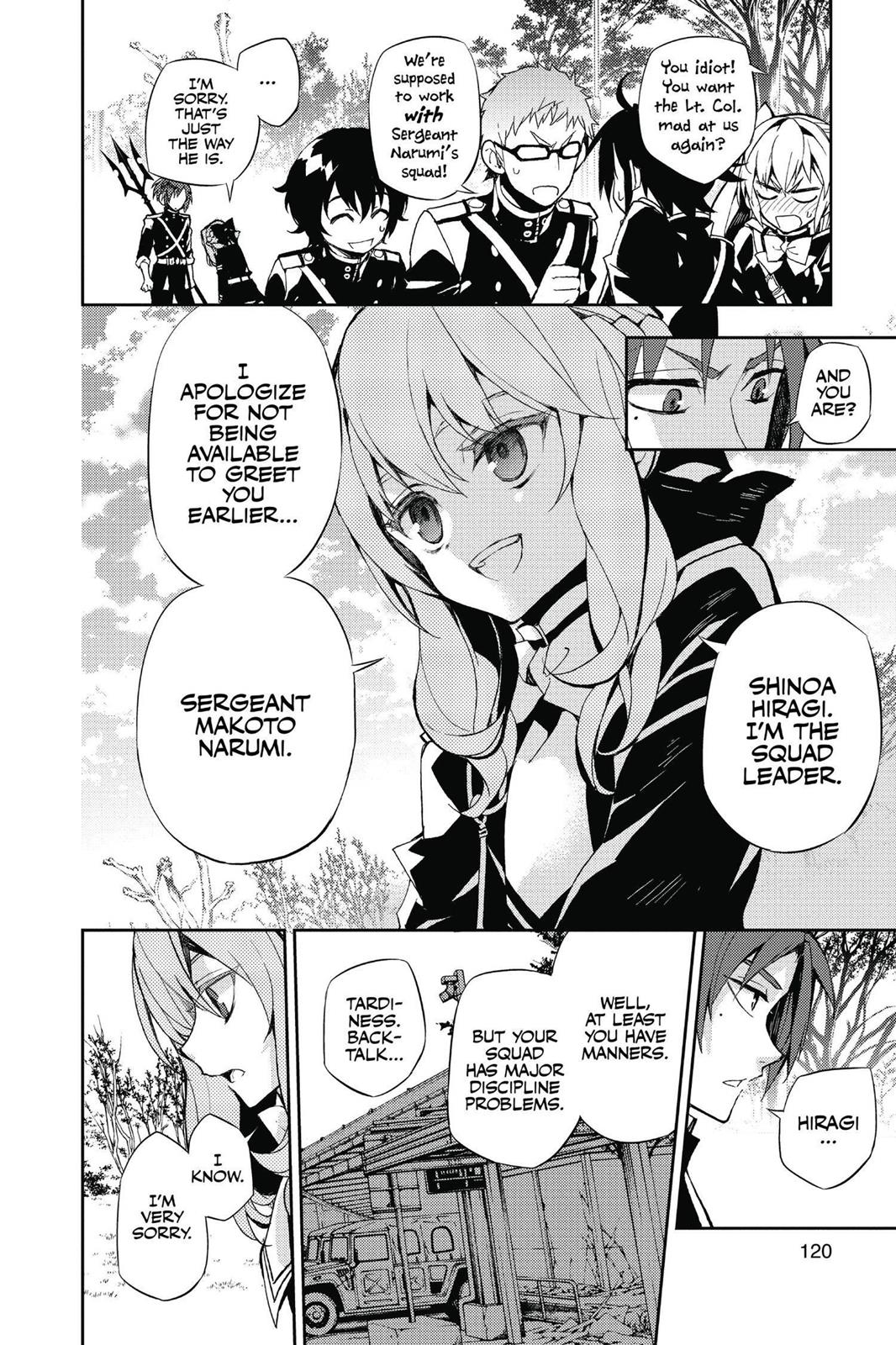 Seraph of the End - Vampire Reign Chapter 26 - Page 21