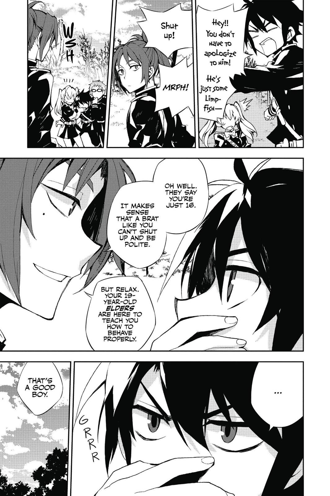 Seraph of the End - Vampire Reign Chapter 26 - Page 22