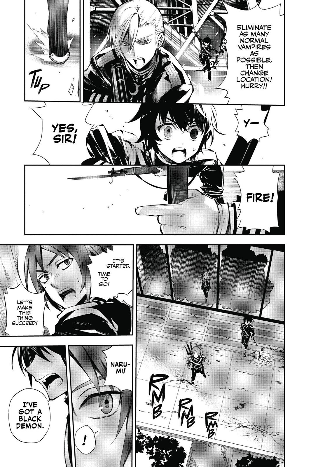 Seraph of the End - Vampire Reign Chapter 27 - Page 34