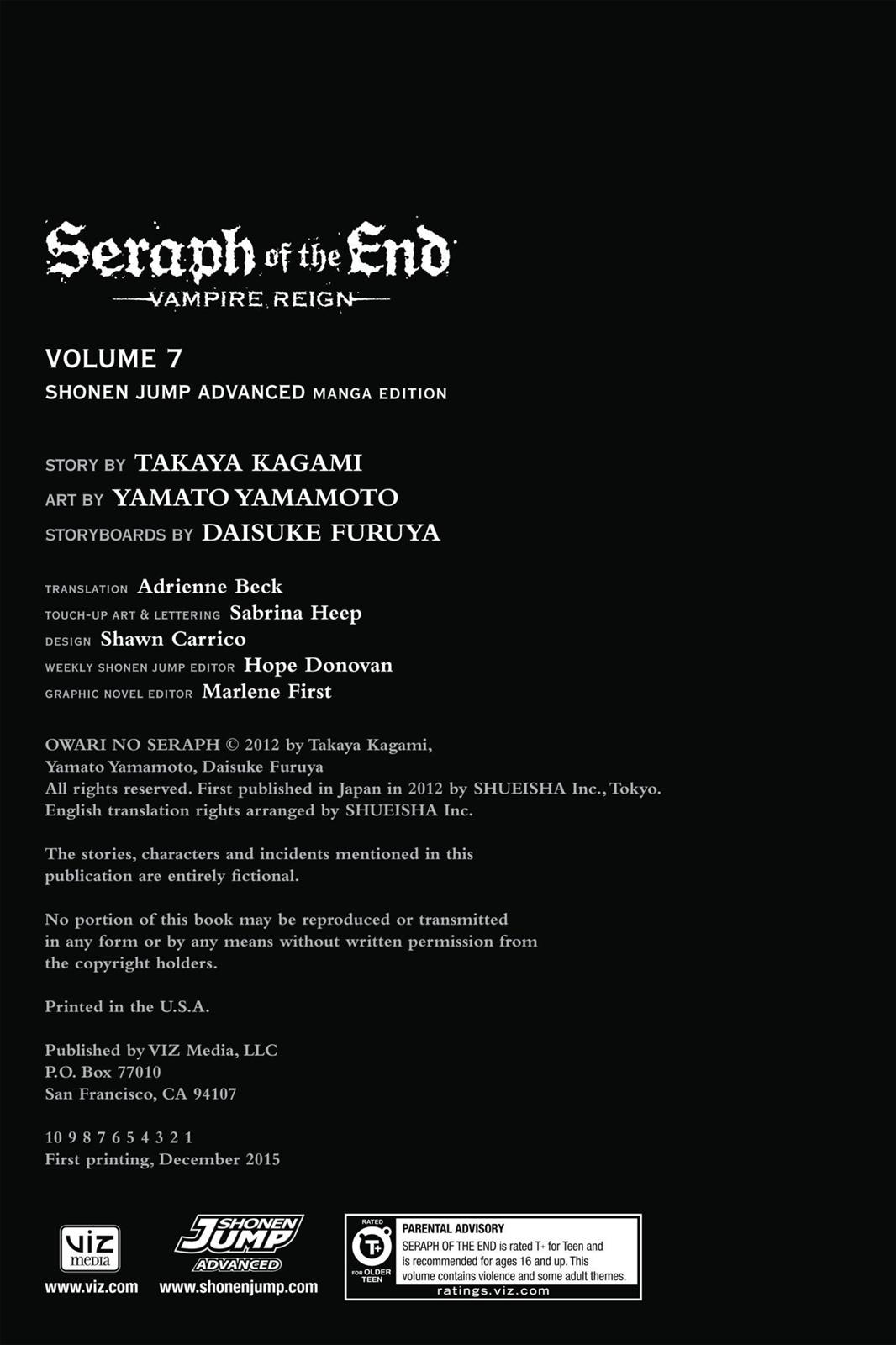 Seraph of the End - Vampire Reign Chapter 27 - Page 45