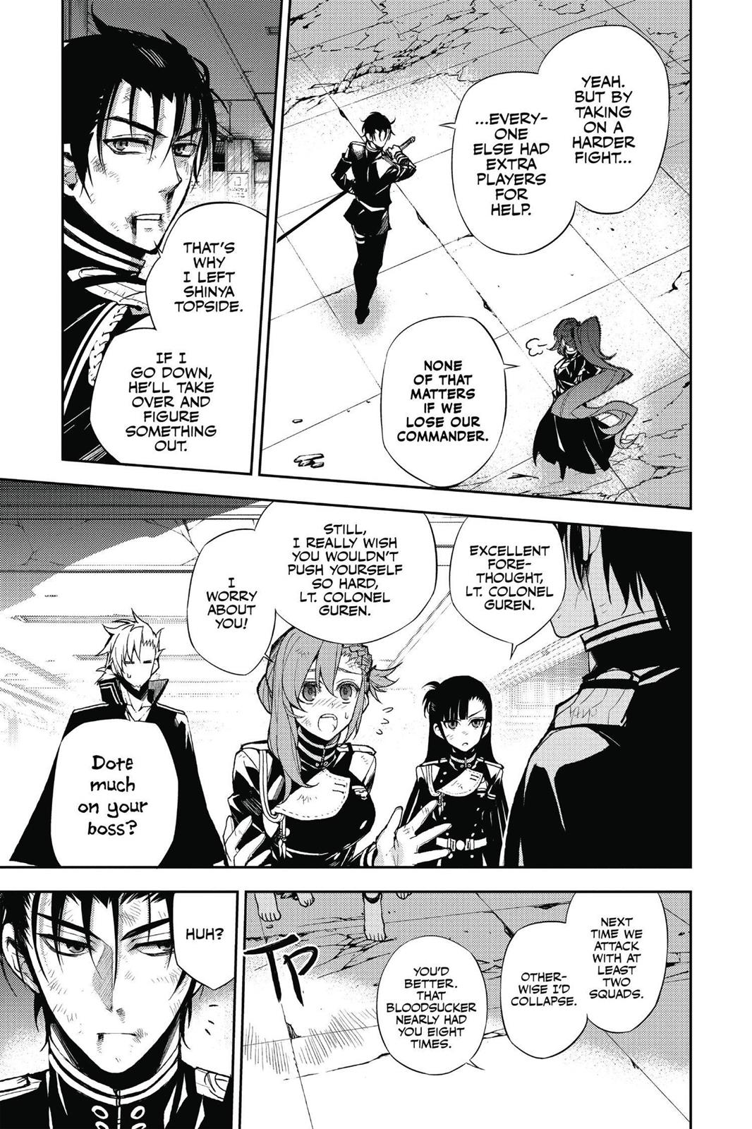 Seraph of the End - Vampire Reign Chapter 28 - Page 35