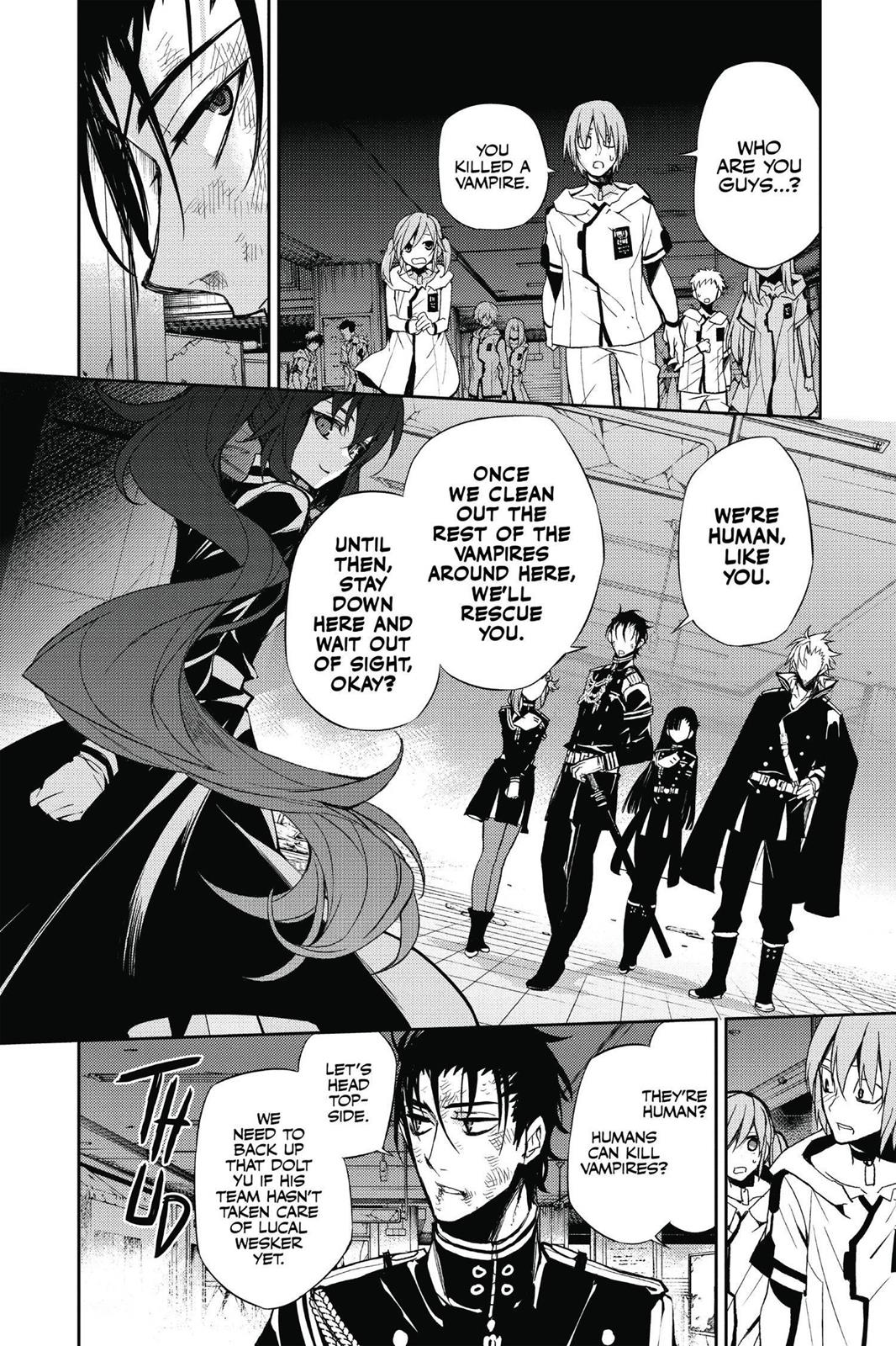 Seraph of the End - Vampire Reign Chapter 28 - Page 36