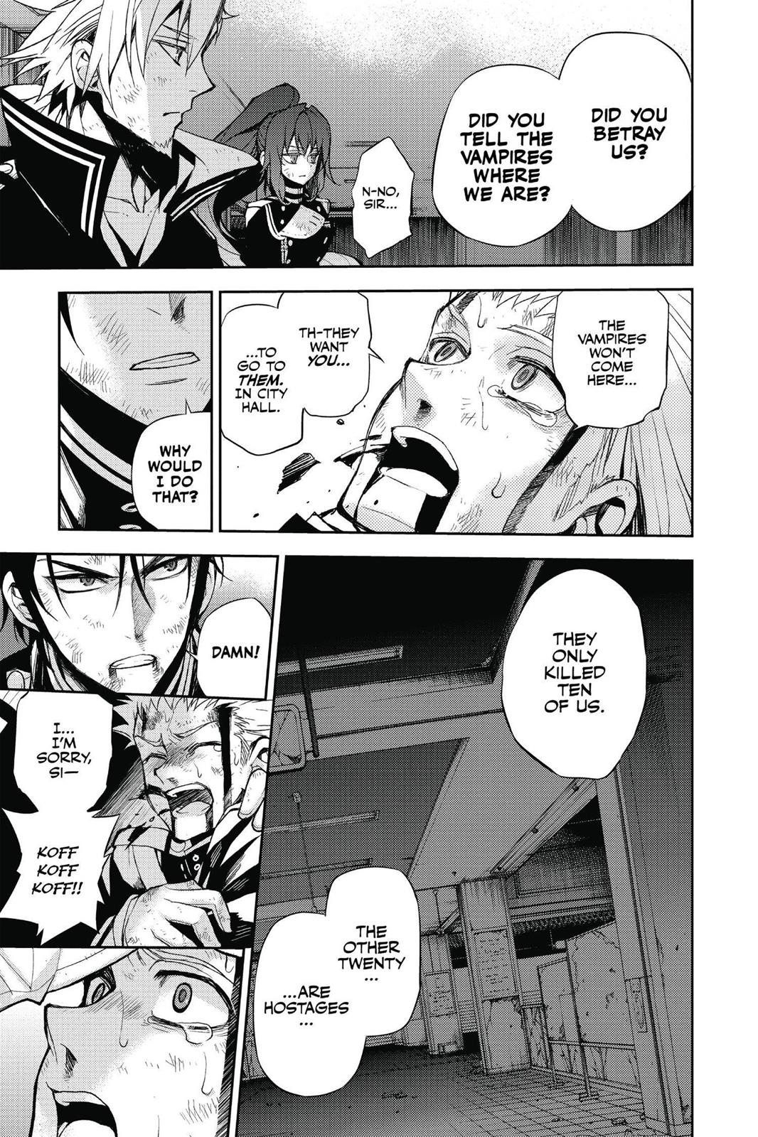 Seraph of the End - Vampire Reign Chapter 28 - Page 39
