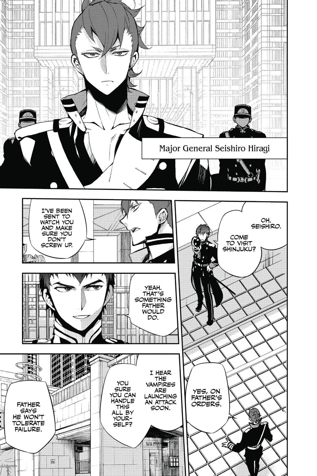 Seraph of the End - Vampire Reign Chapter 32 - Page 13