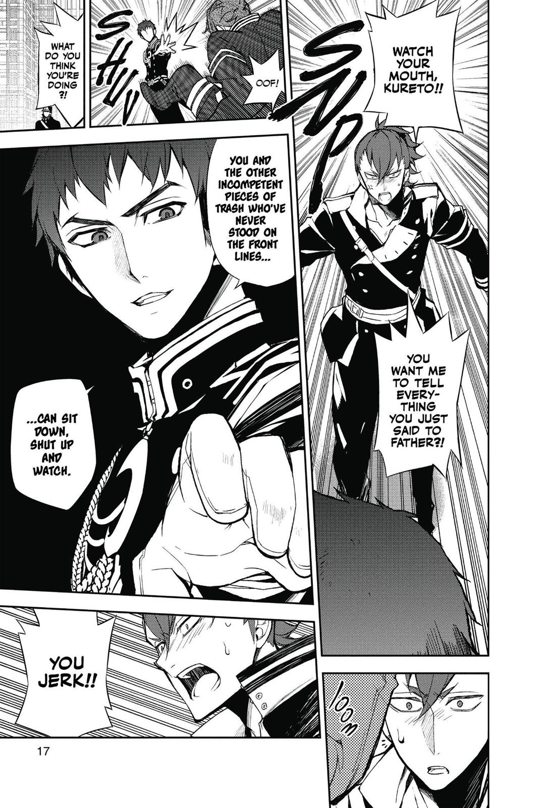 Seraph of the End - Vampire Reign Chapter 32 - Page 15