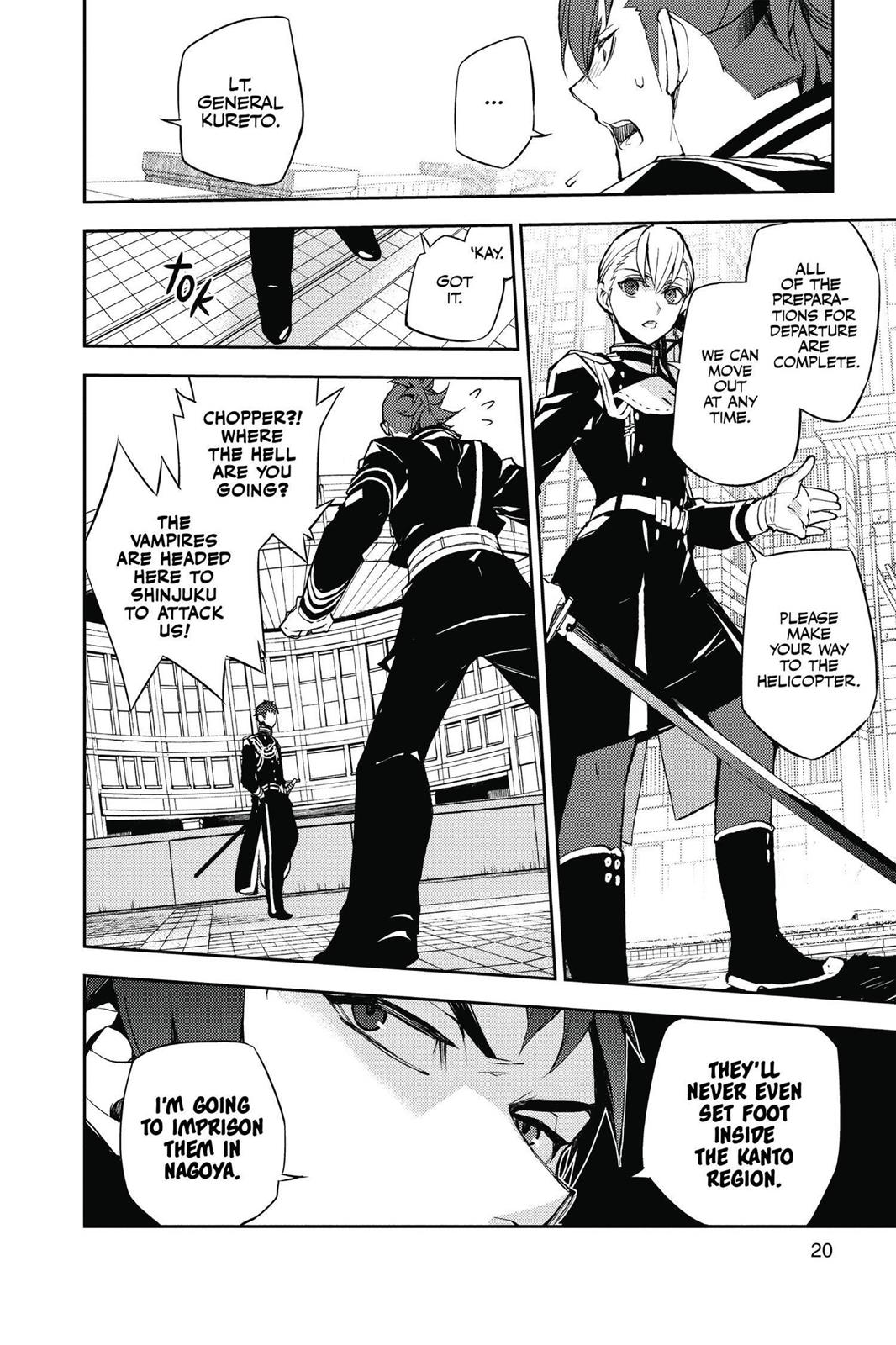 Seraph of the End - Vampire Reign Chapter 32 - Page 18