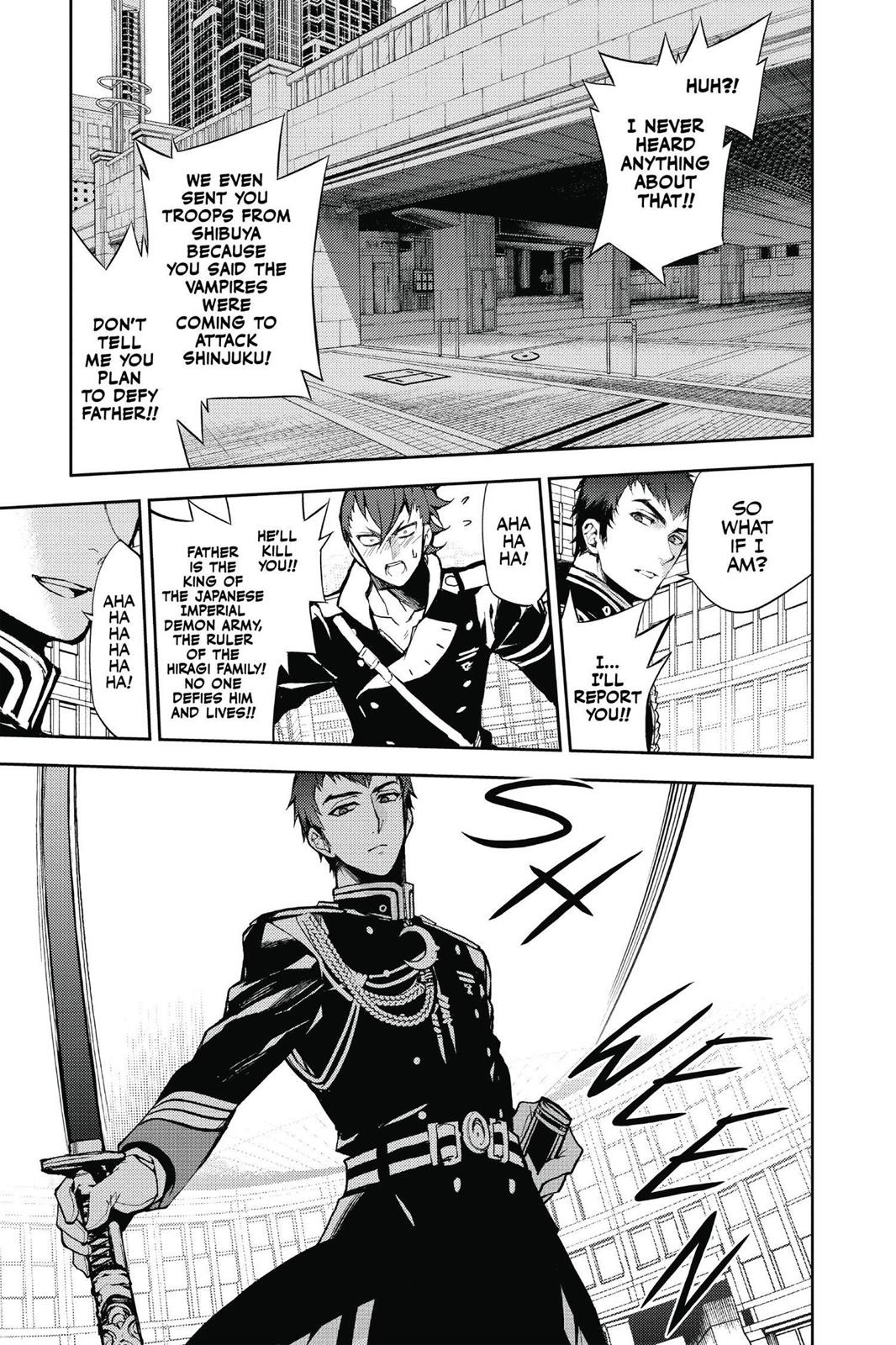 Seraph of the End - Vampire Reign Chapter 32 - Page 19