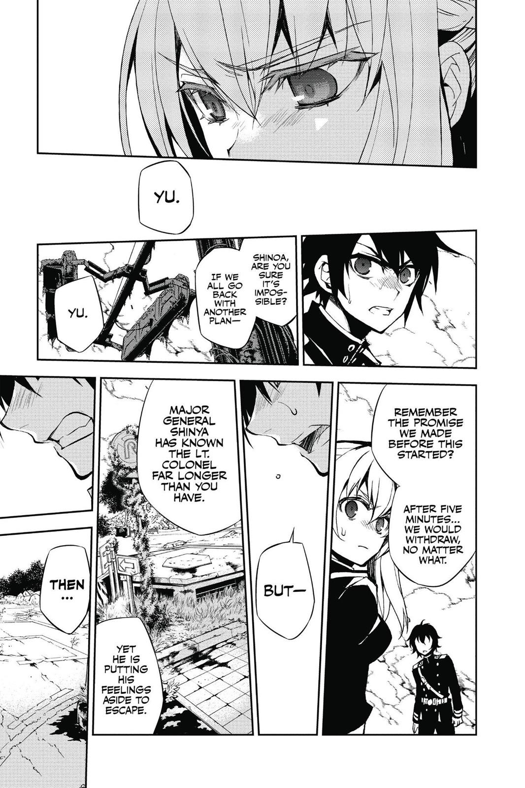 Seraph of the End - Vampire Reign Chapter 33 - Page 22