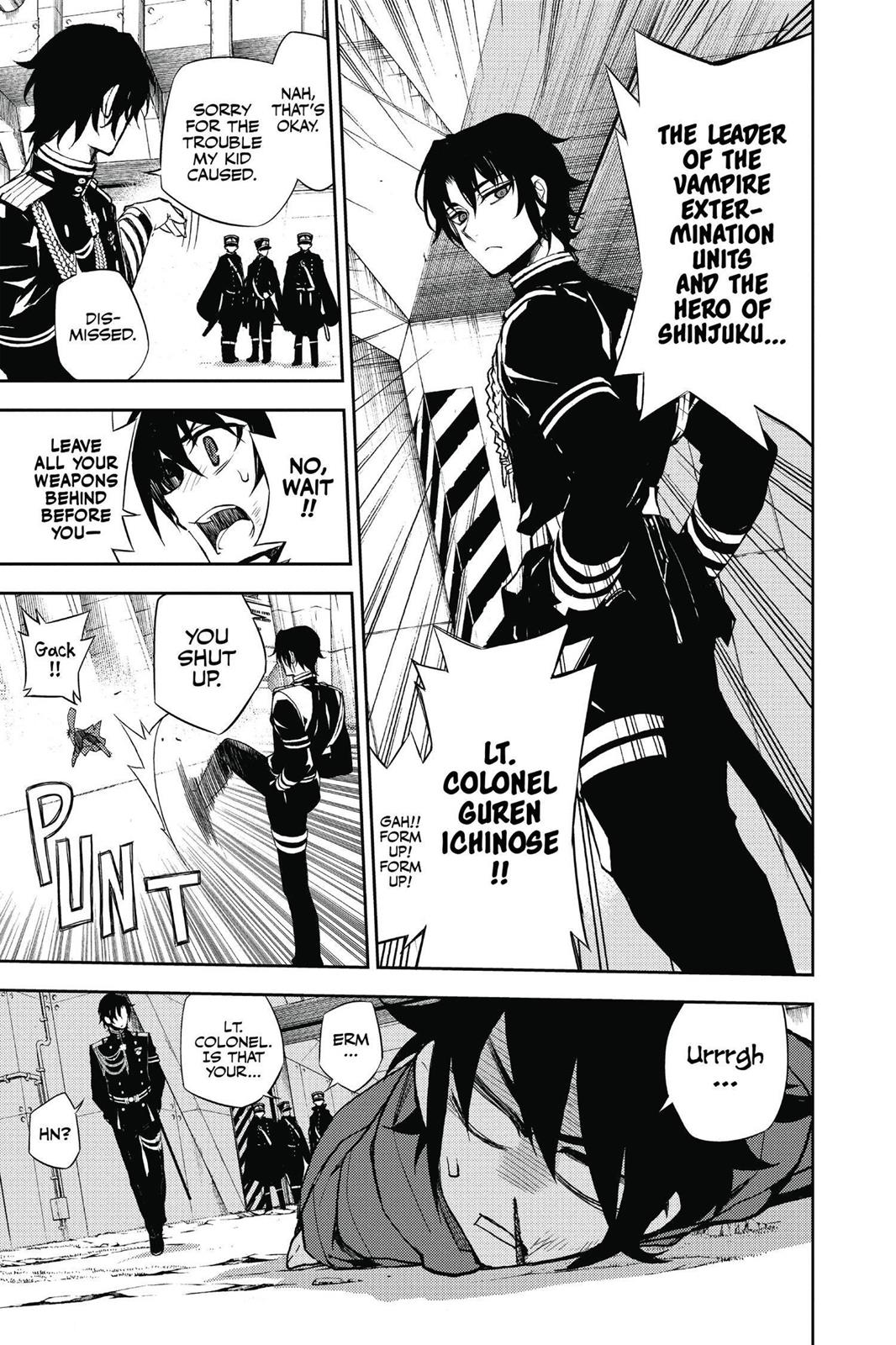 Seraph of the End - Vampire Reign Chapter 34.5 - Page 9